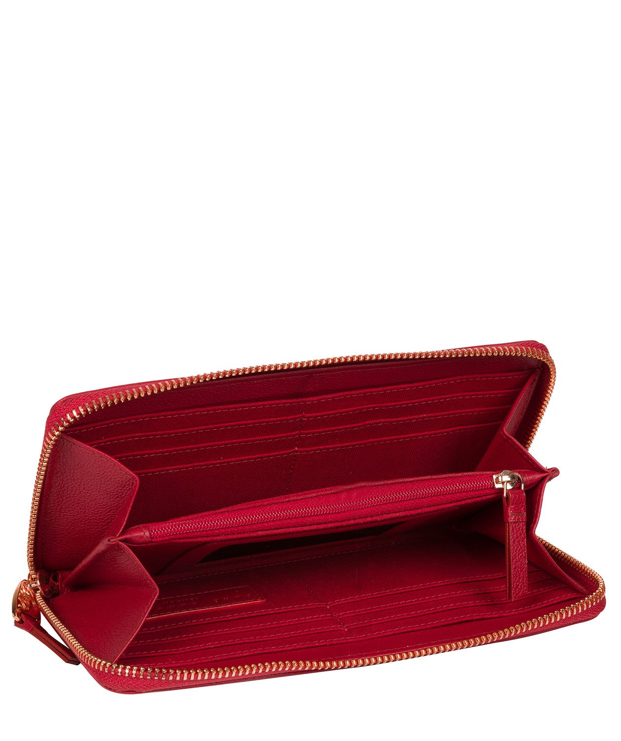 'Knightley' Cherry Leather Purse image 2