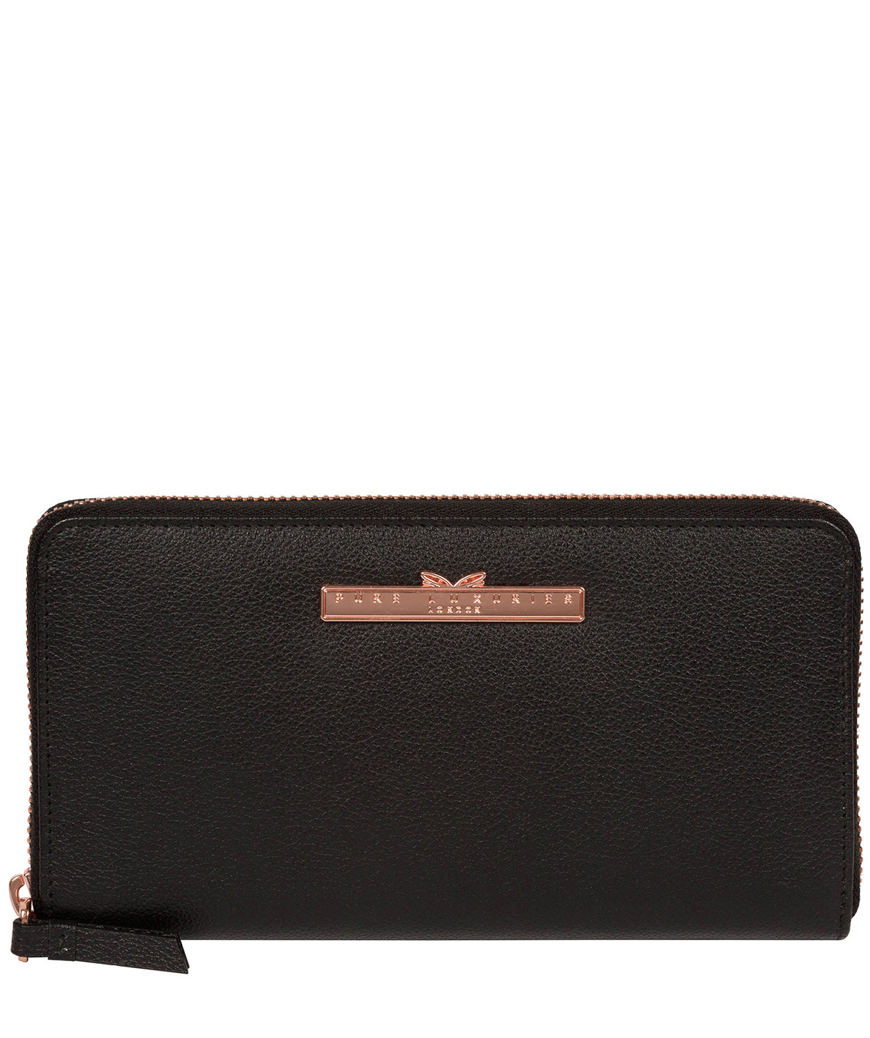 'Nardini' Black Leather Purse image 1