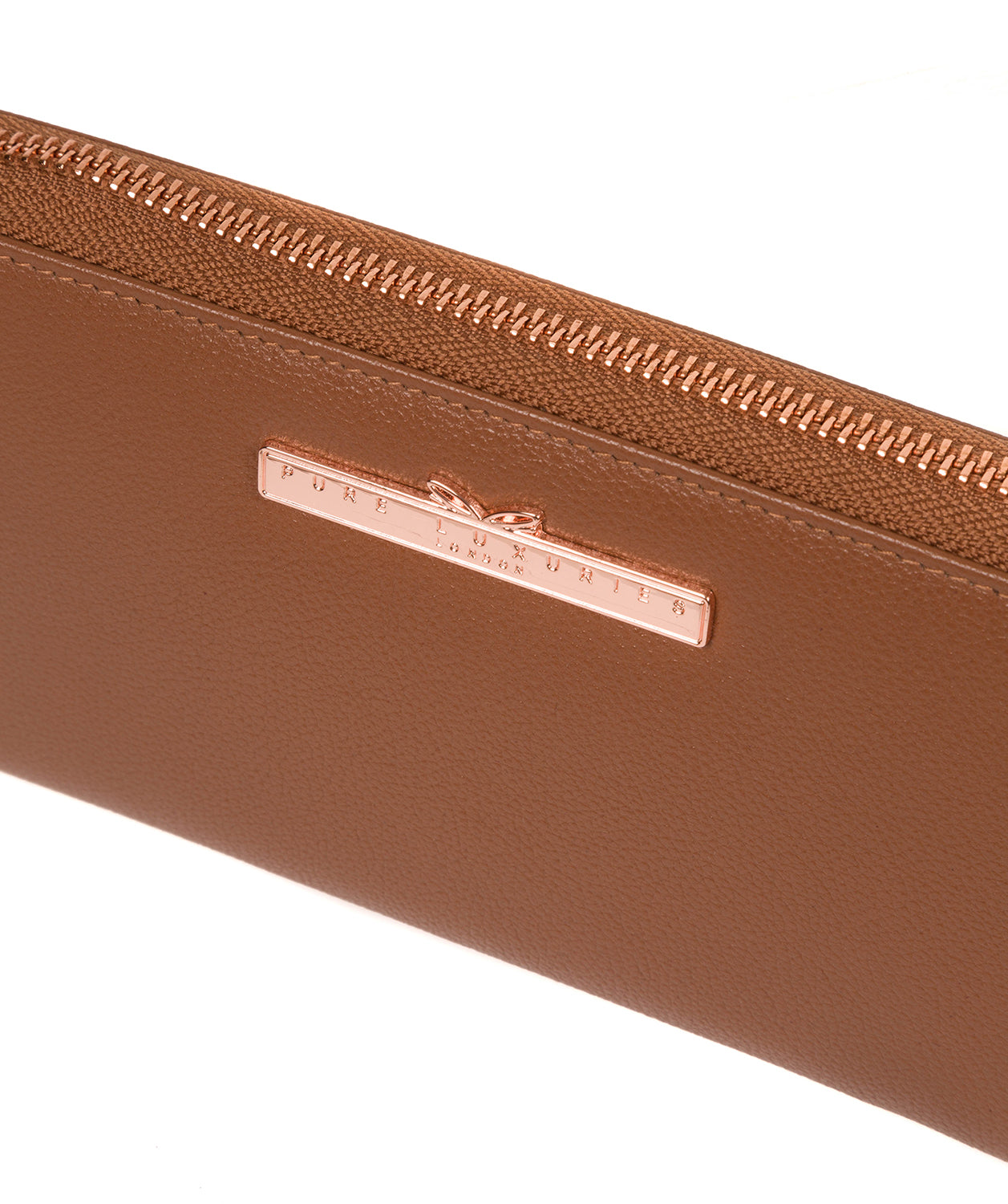 'Nardini' Tan Leather Purse image 6