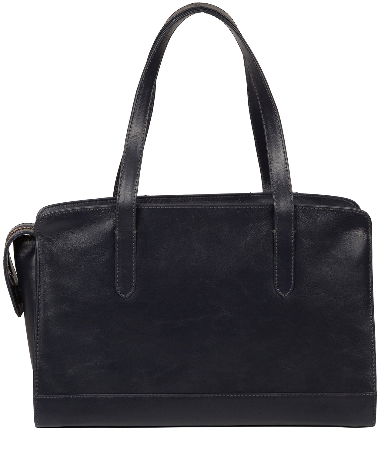 'Klee' Navy Leather Handbag image 3