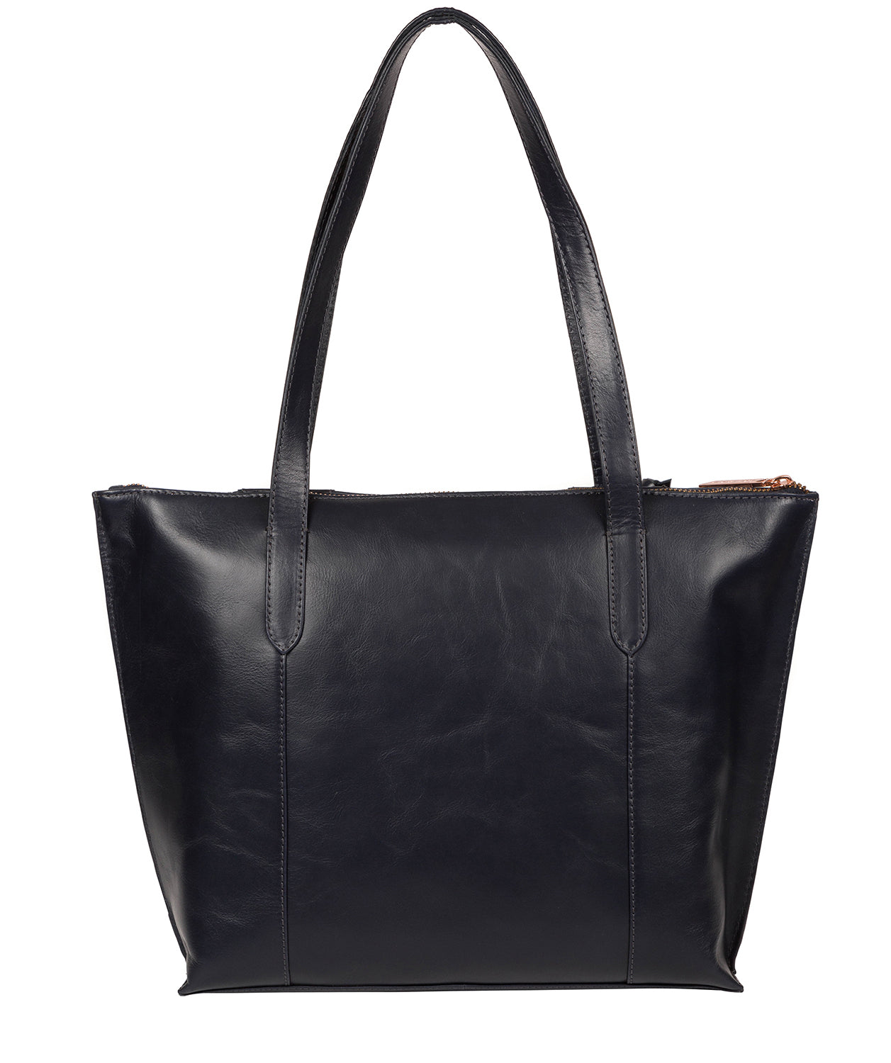 Blue Leather Tote Bag 'Goya' by Pure Luxuries – Pure Luxuries London