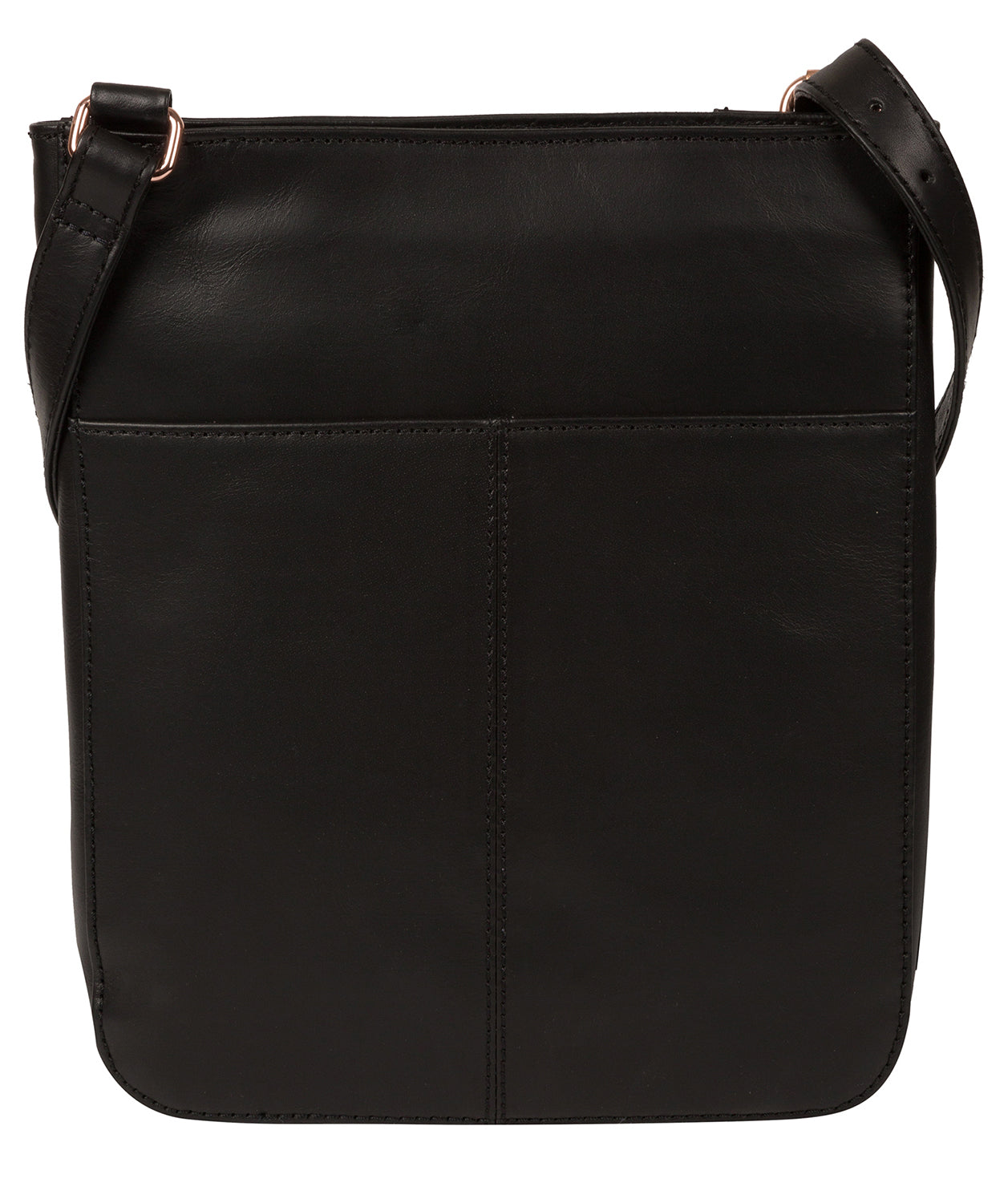 'Kahlo' Black Leather Cross Body Bag image 3