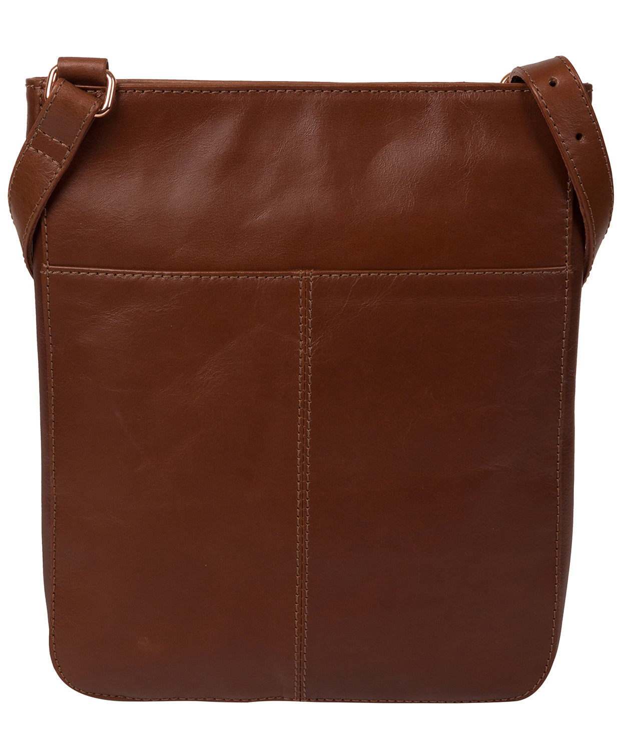 'Kahlo' Cognac Leather Cross Body Bag image 3