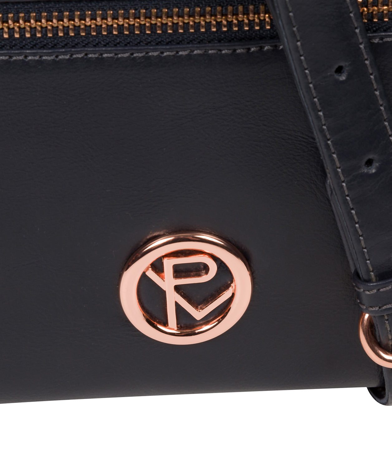 'Matisse' Navy Leather Cross Body Bag image 6