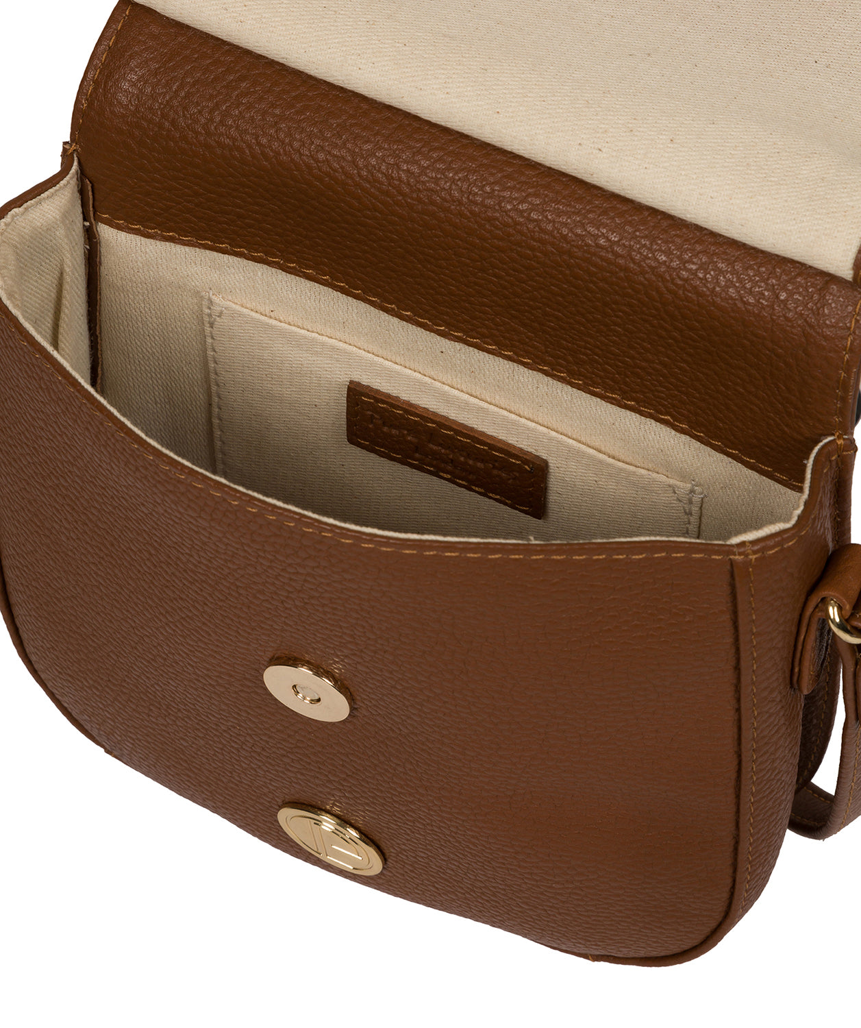 'Toto' Tan Leather Cross Body Bag image 4