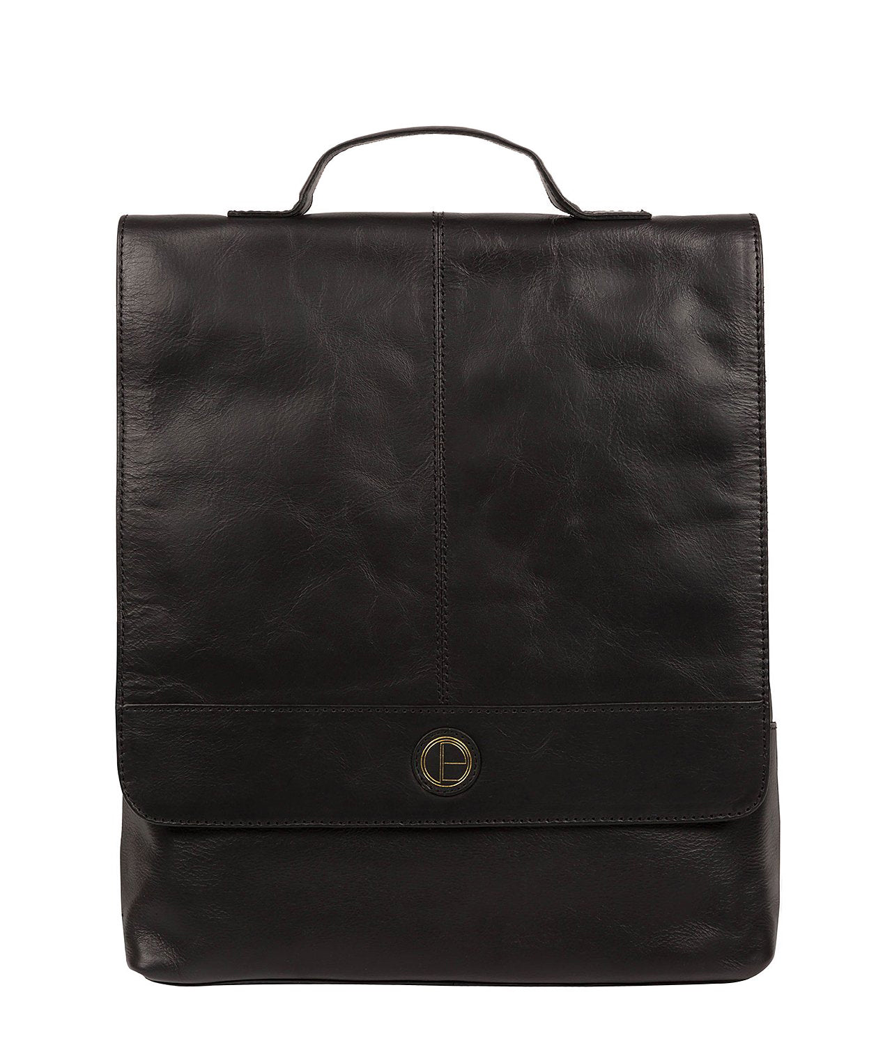 Black Leather Backpack 'Pembroke' by Pure Luxuries – Pure Luxuries London