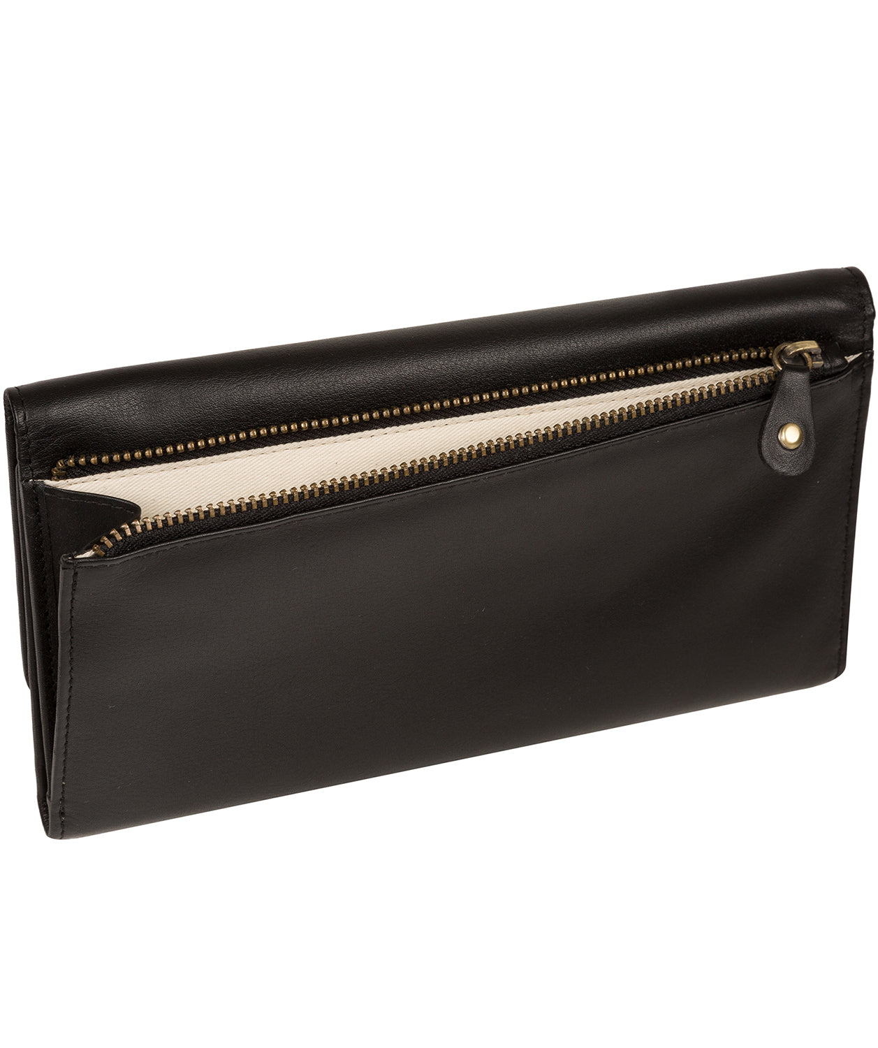 'Balmoral' Black Leather Purse image 5