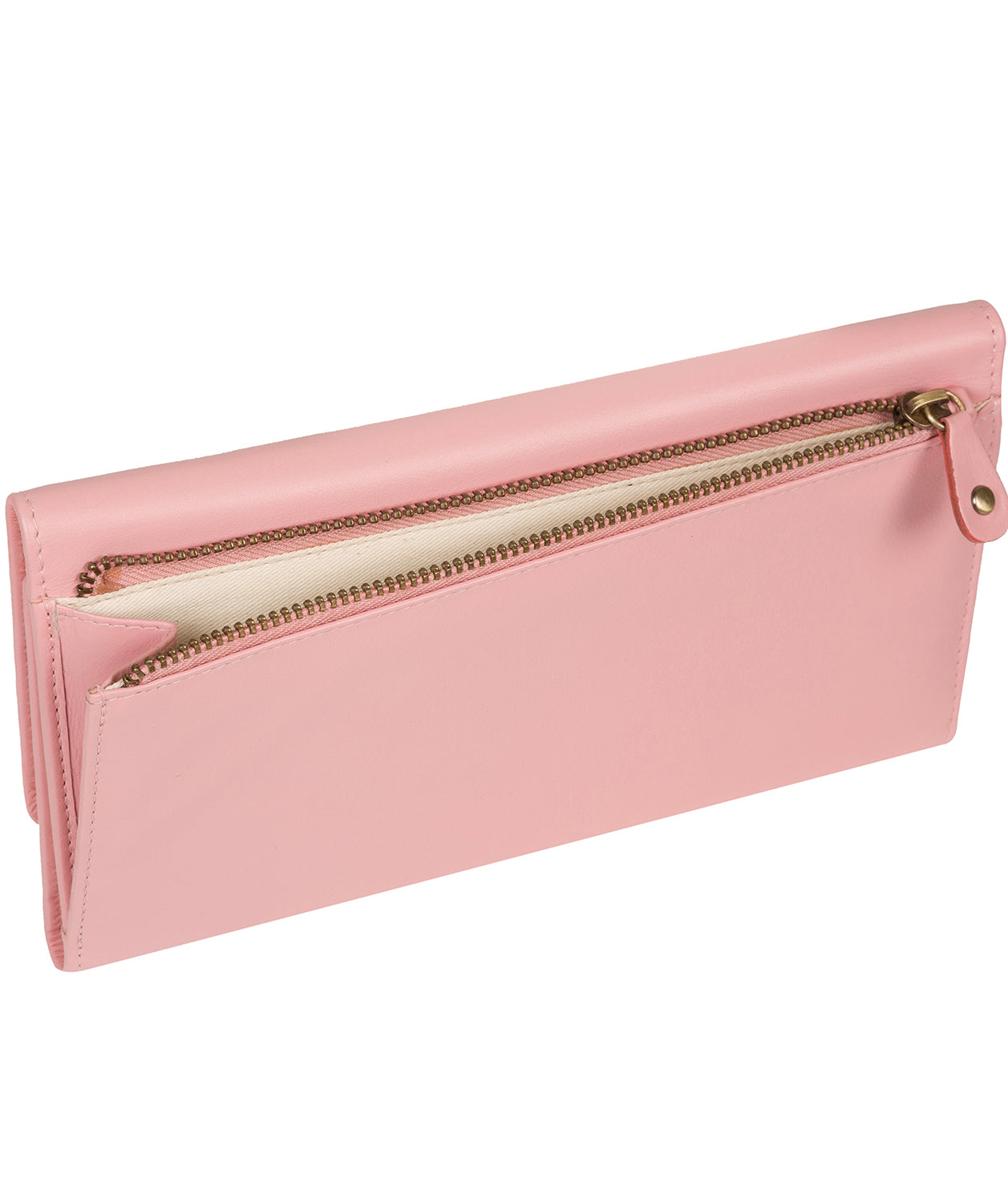 'Balmoral' Blossom Pink Leather Purse