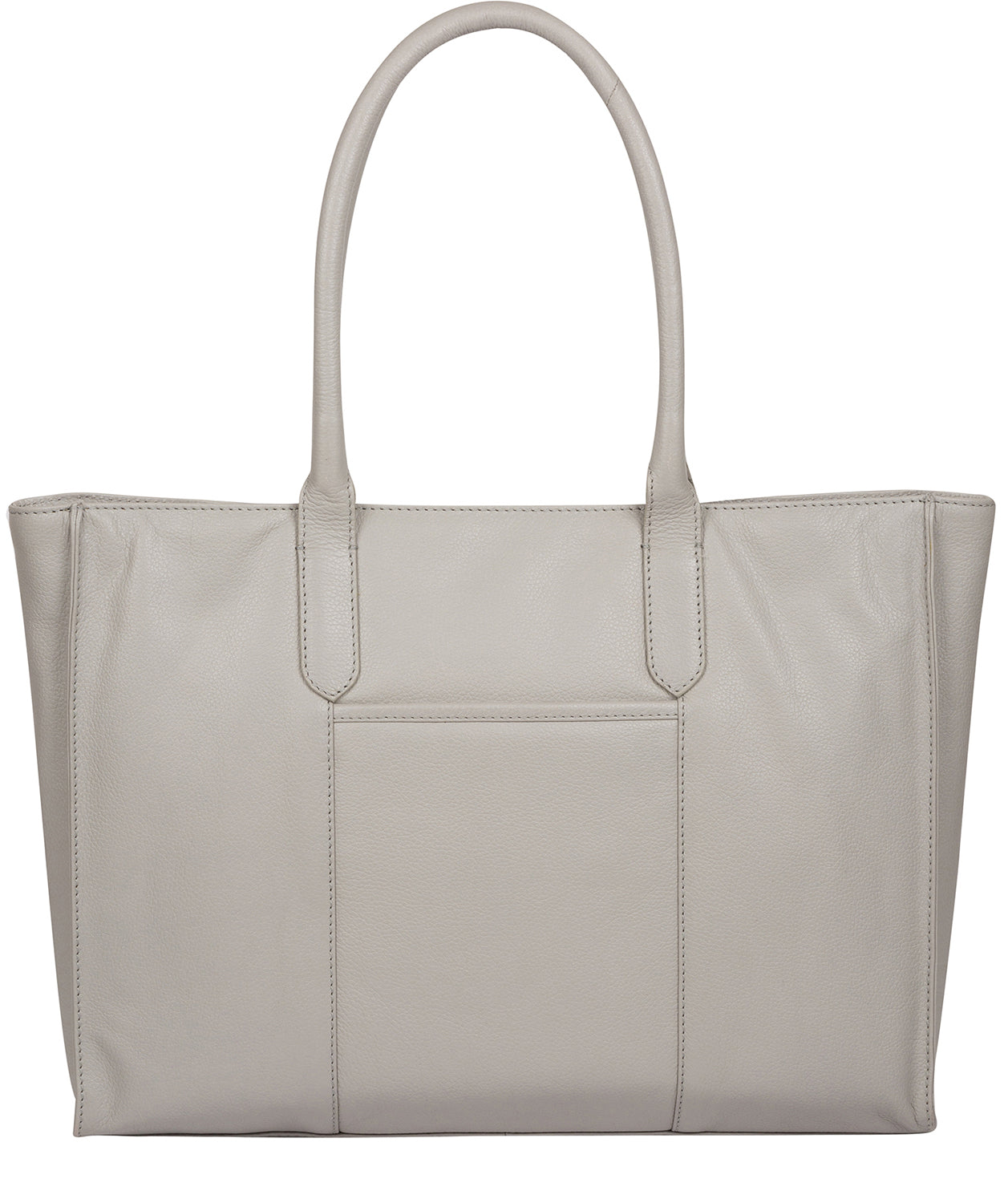 'Buckingham' Grey Leather Tote Bag