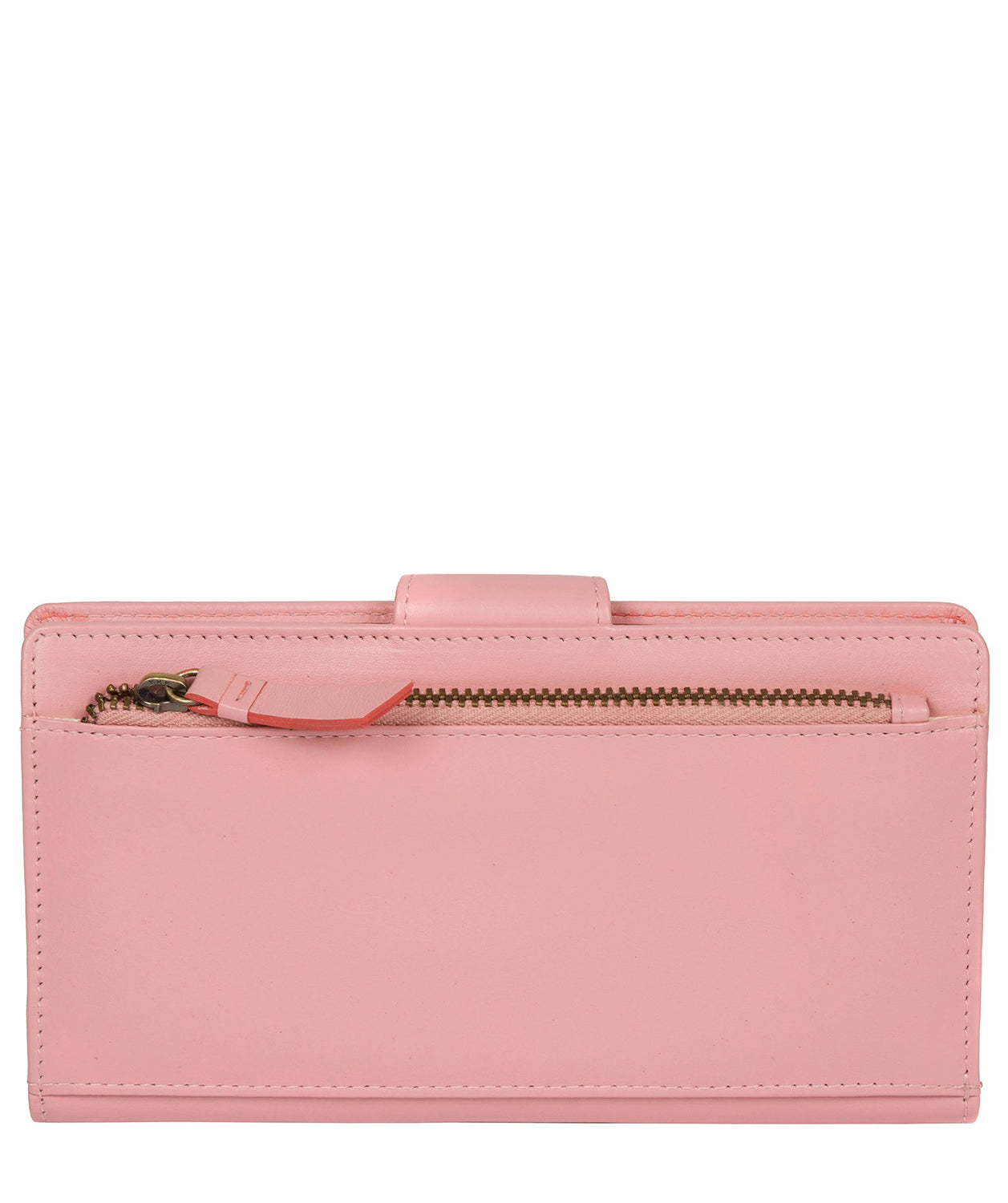 'Clarendon' Blossom Pink Leather Purse