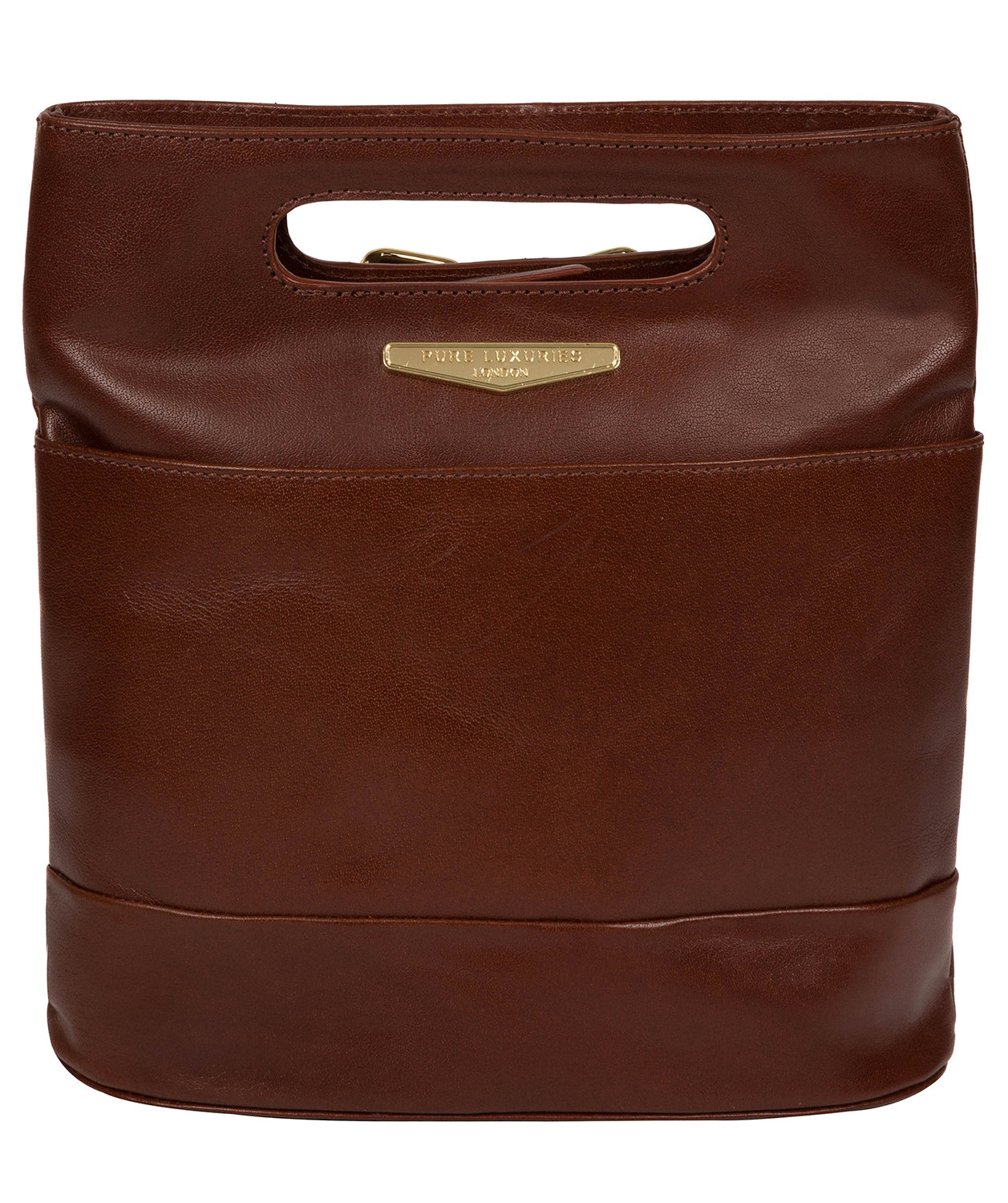 'Margherita' Brown Leather Backpack image 1