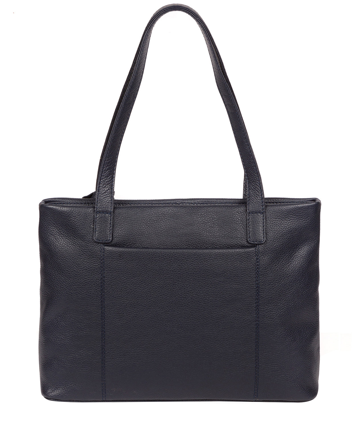 'Adley' Navy Leather Handbag image 3