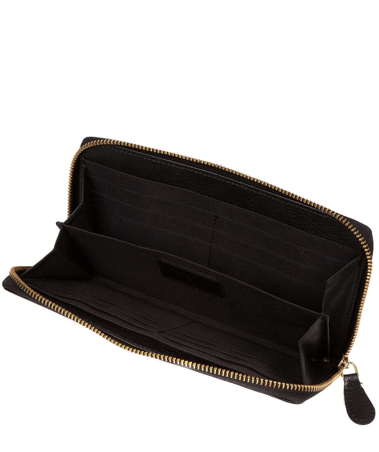 'Marylebone' Black Leather Purse