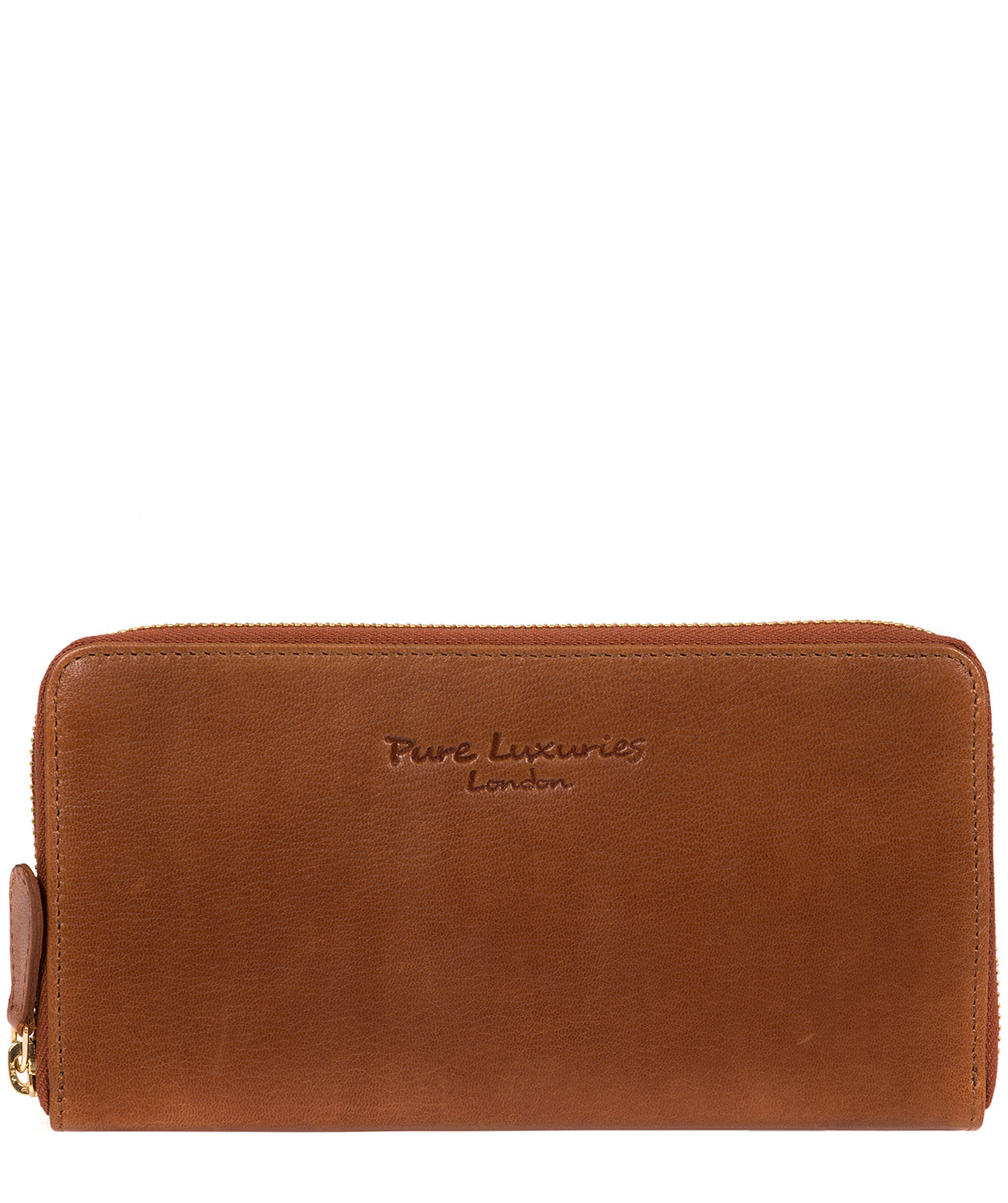 'Marylebone' Tan Leather Purse image 1