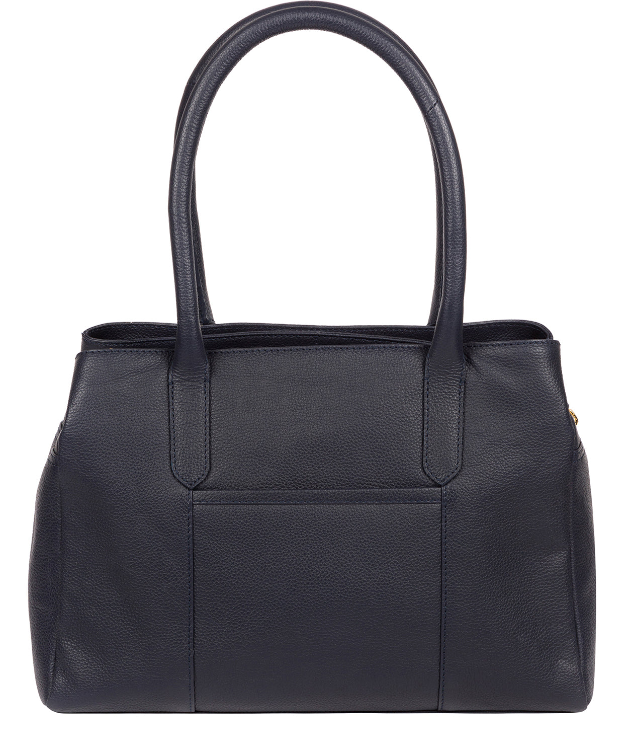 'Chatham' Navy Leather Handbag image 3