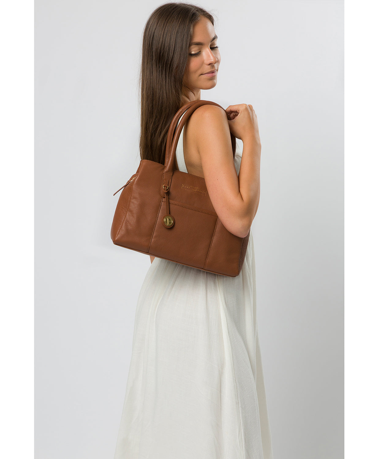 'Chatham' Tan Leather Handbag