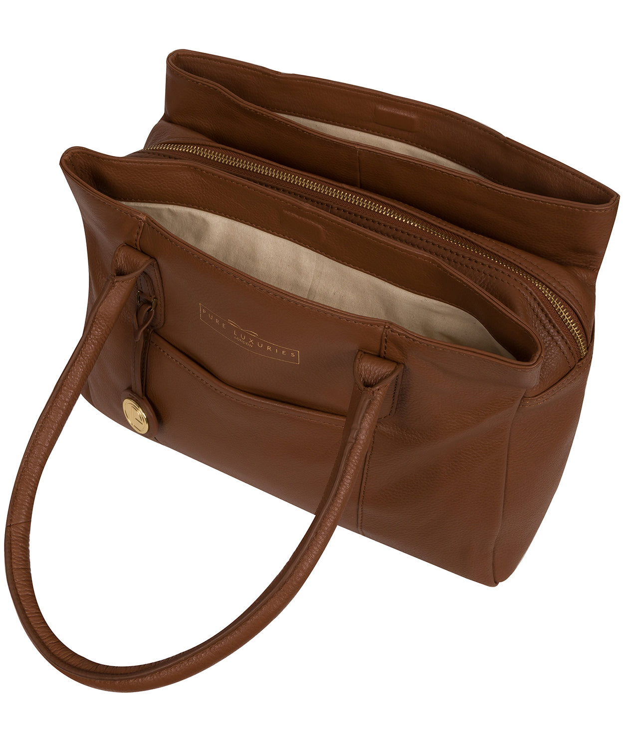 'Chatham' Tan Leather Handbag