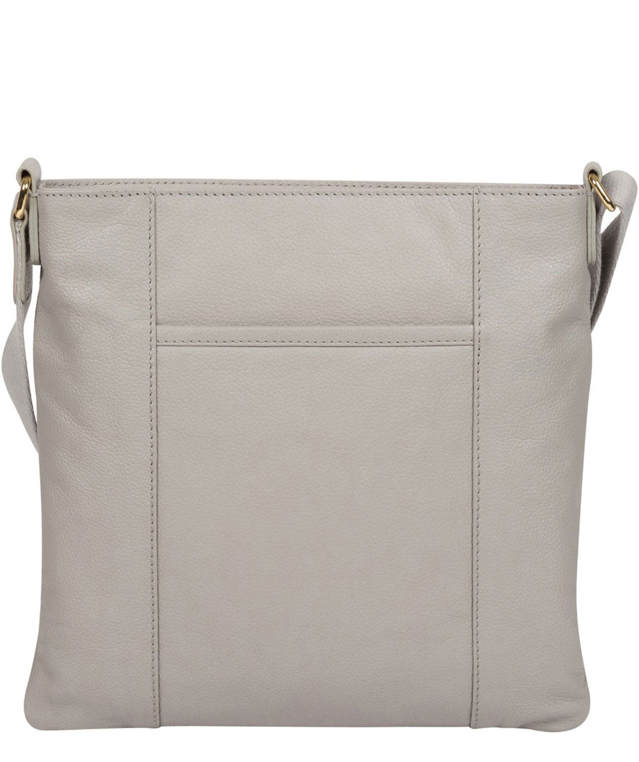 'Soames' Grey Leather Cross Body Bag