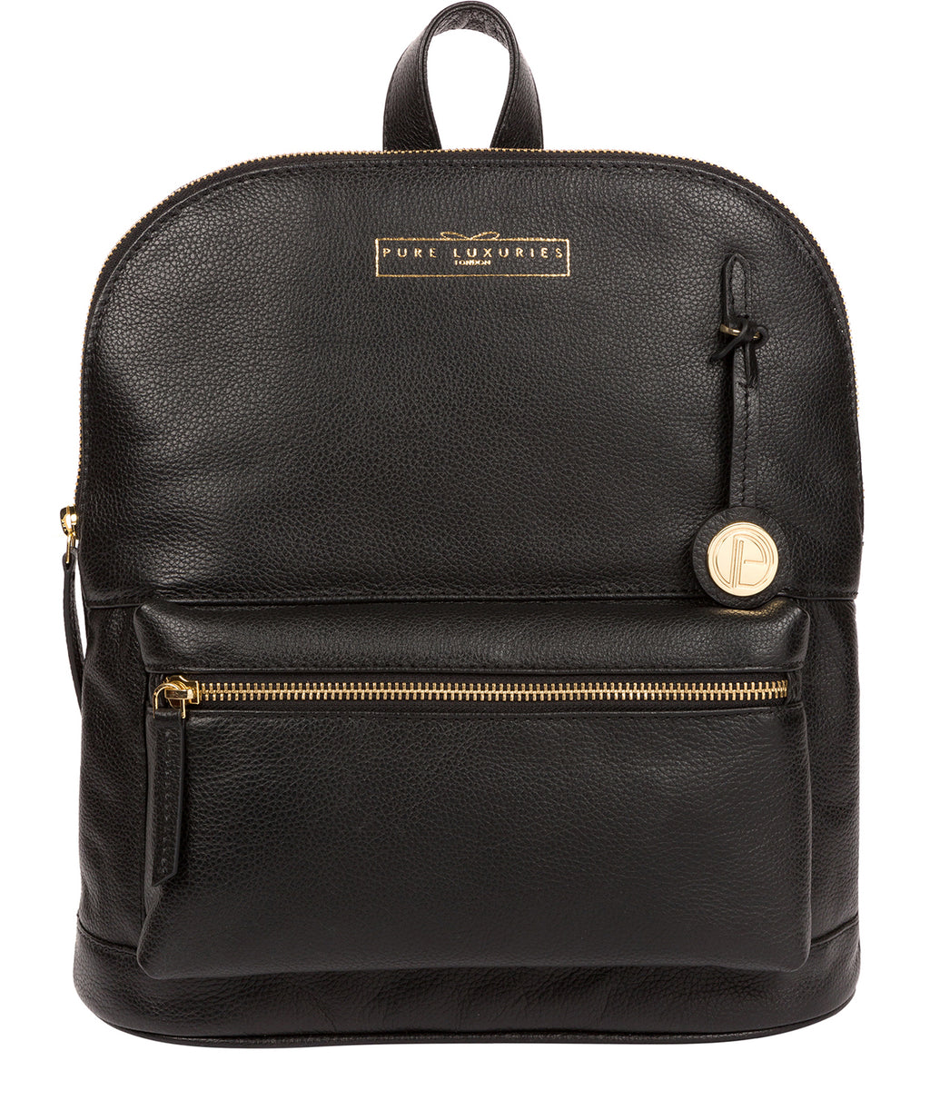 Black luxury backpack best sale