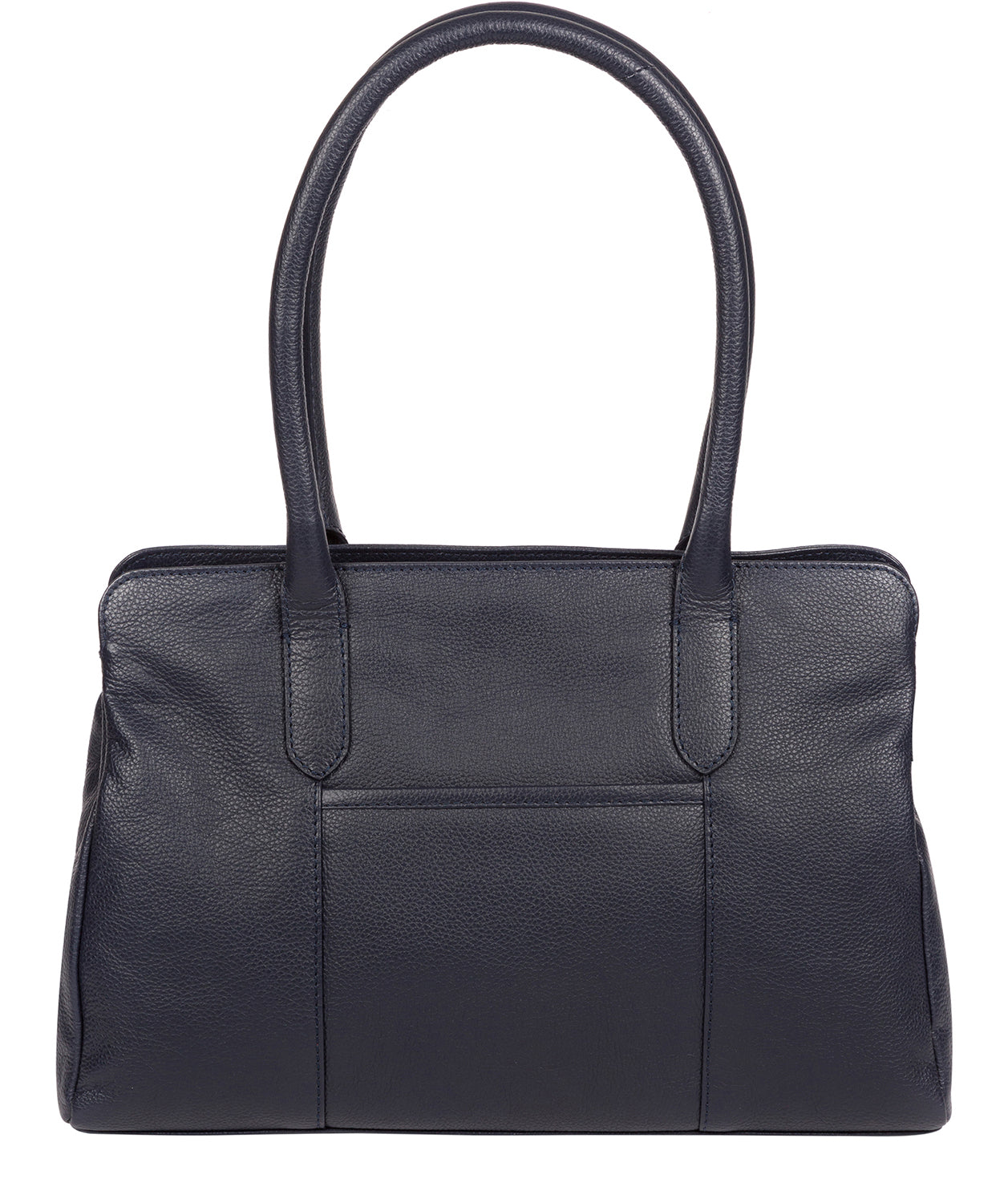 'Darby' Navy Leather Handbag image 3