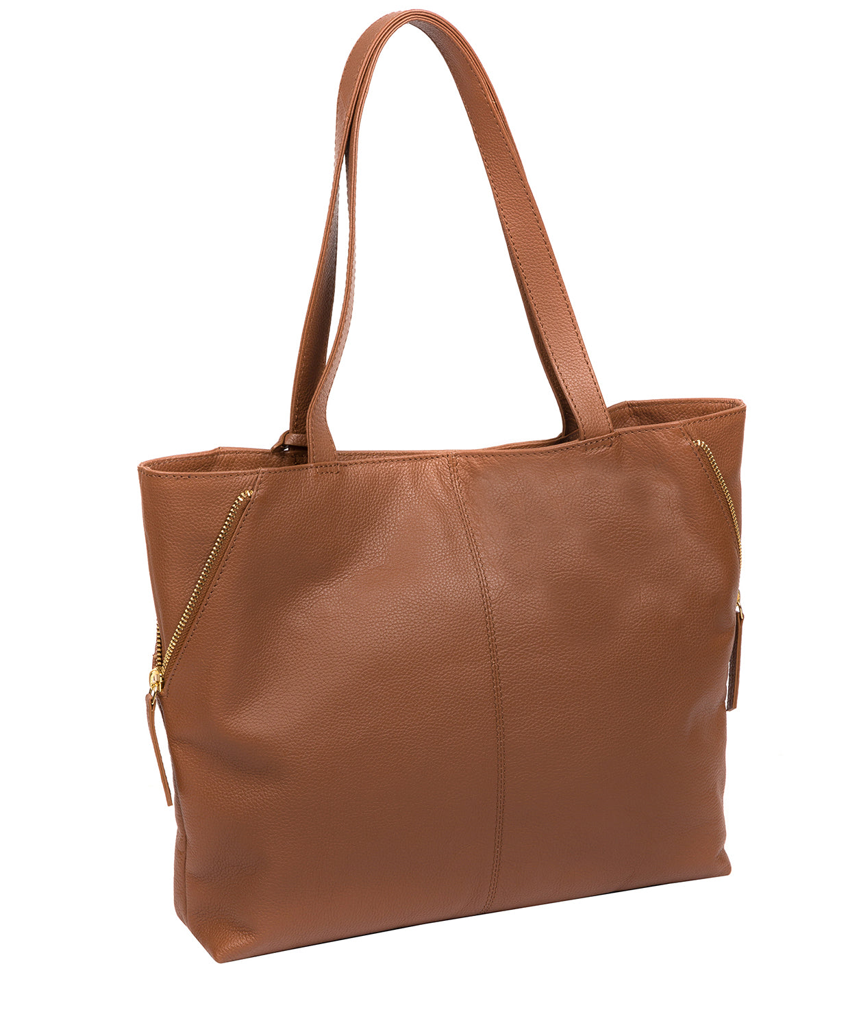 'Selsey' Tan Leather Tote Bag Pure Luxuries London