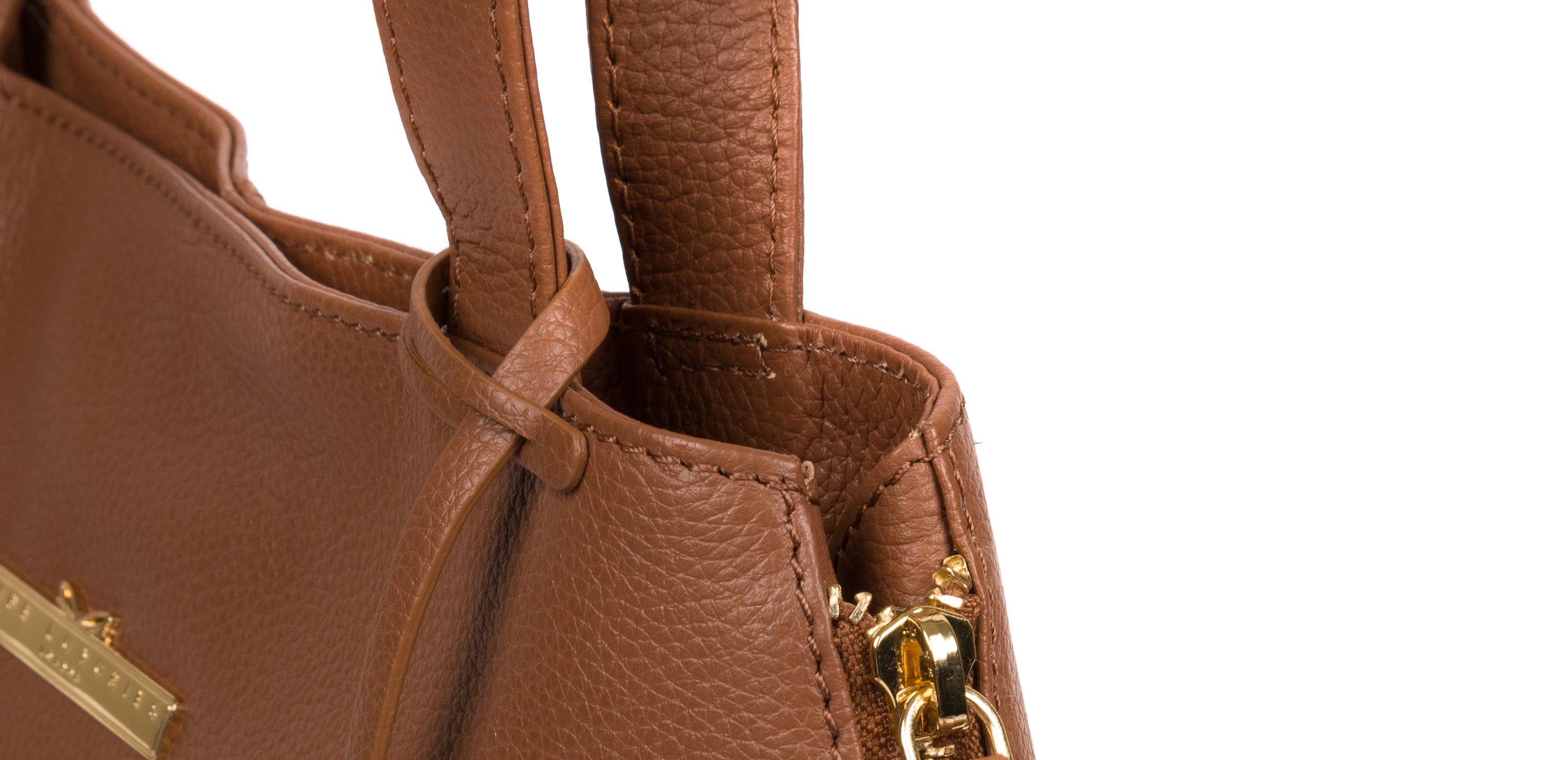 'Selsey' Tan Leather Tote Bag Pure Luxuries London