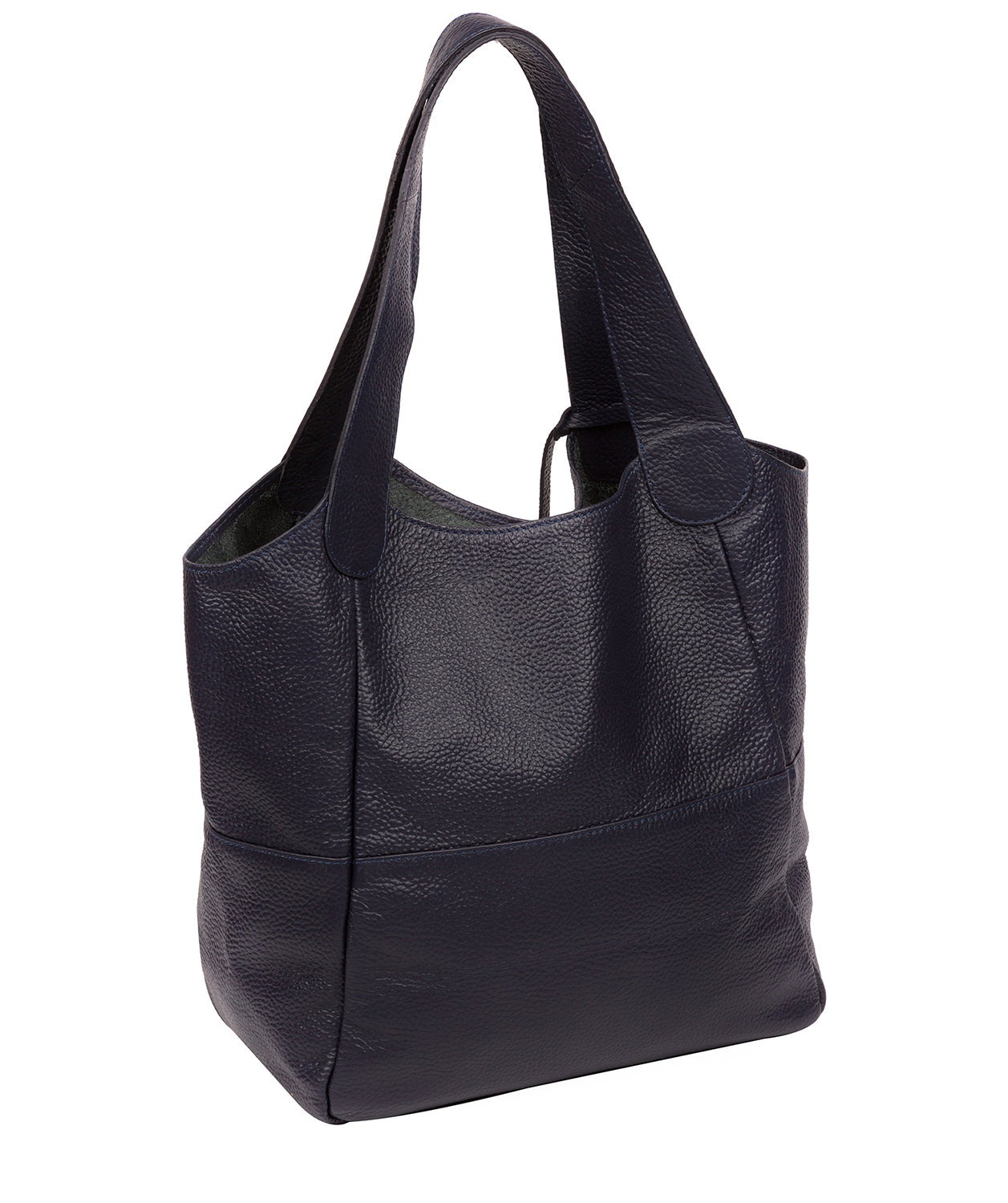 'Freer' Ink Leather Tote Bag Pure Luxuries London