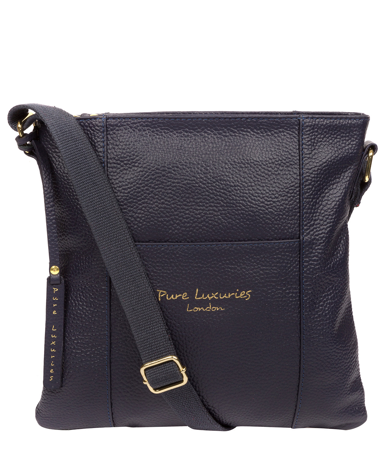 'Kayley' Ink Leather Cross Body Bag image 1