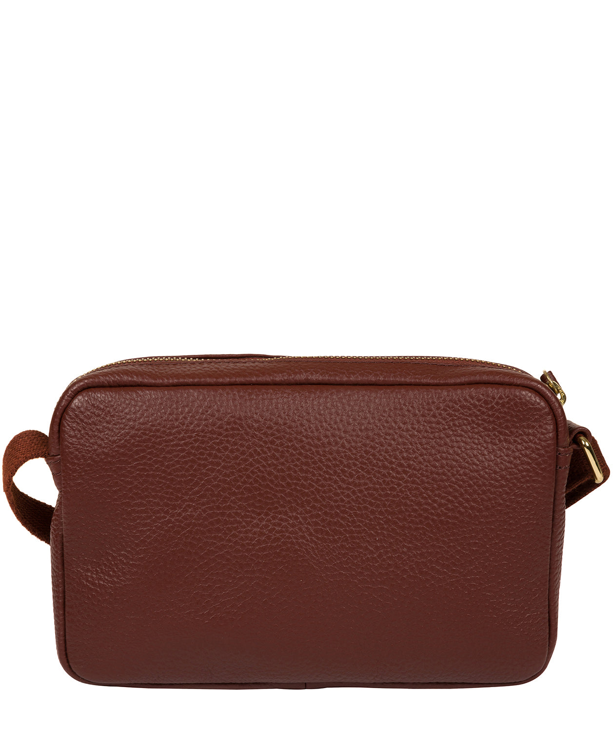 'Laine' Cognac Leather Cross Body Bag Pure Luxuries London