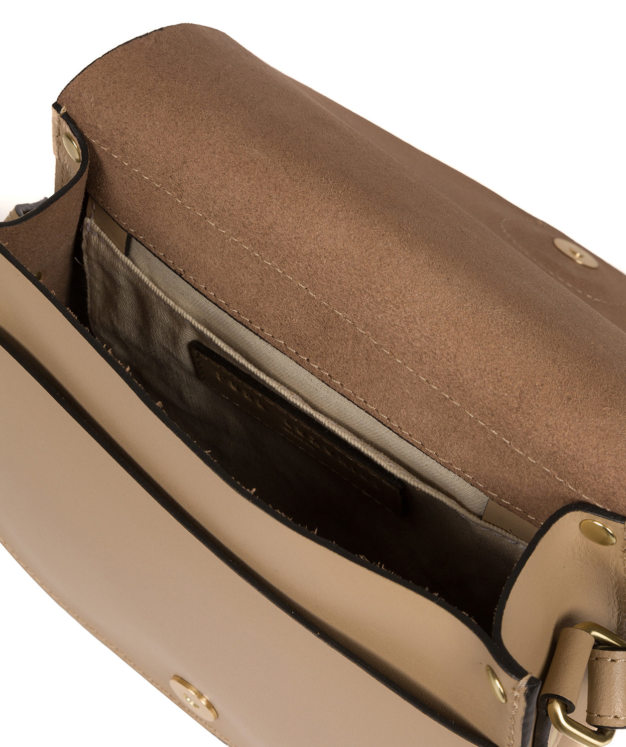 'Coniston' Beige Leather Cross Body Bag image 4