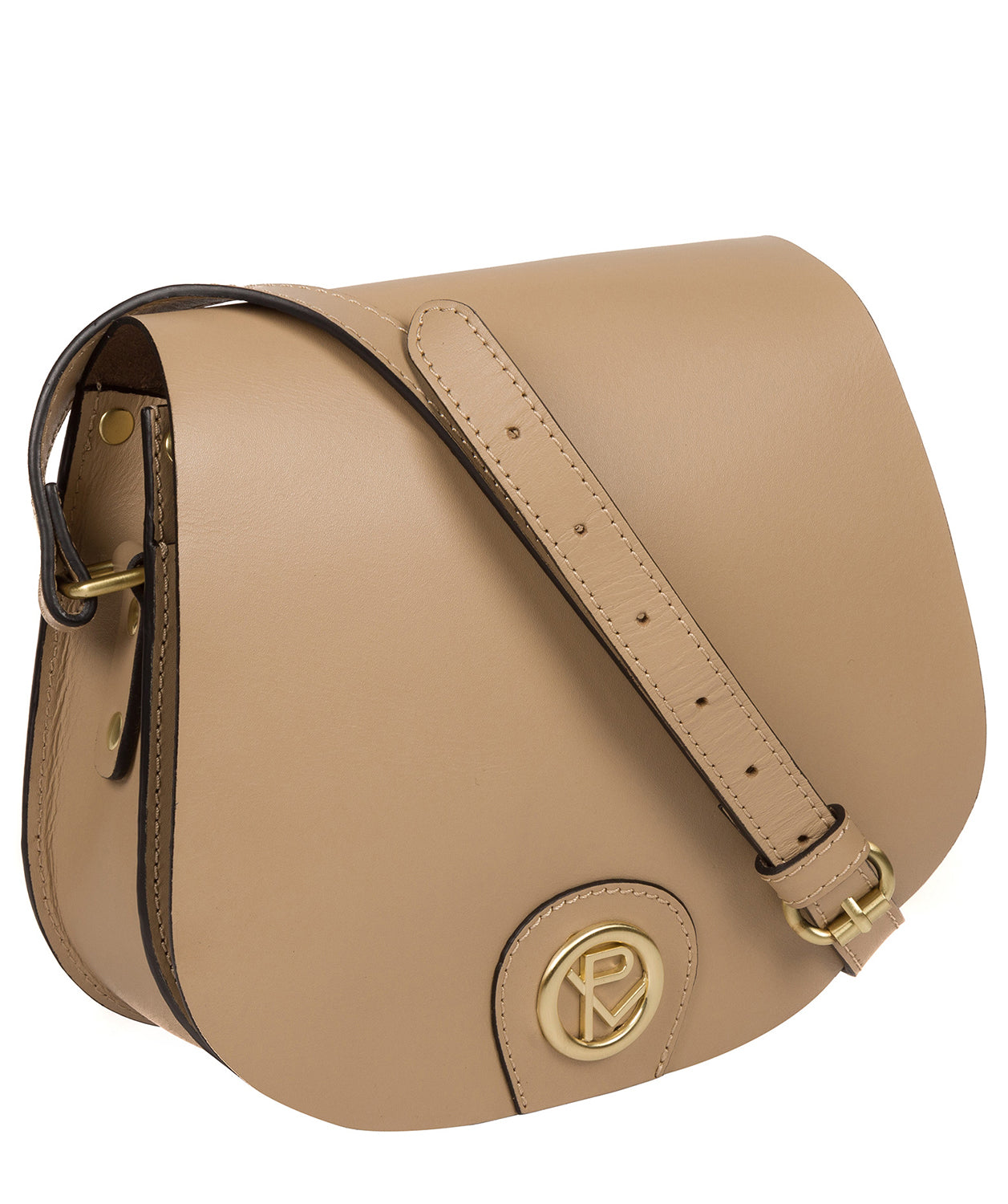 'Coniston' Beige Leather Cross Body Bag image 5