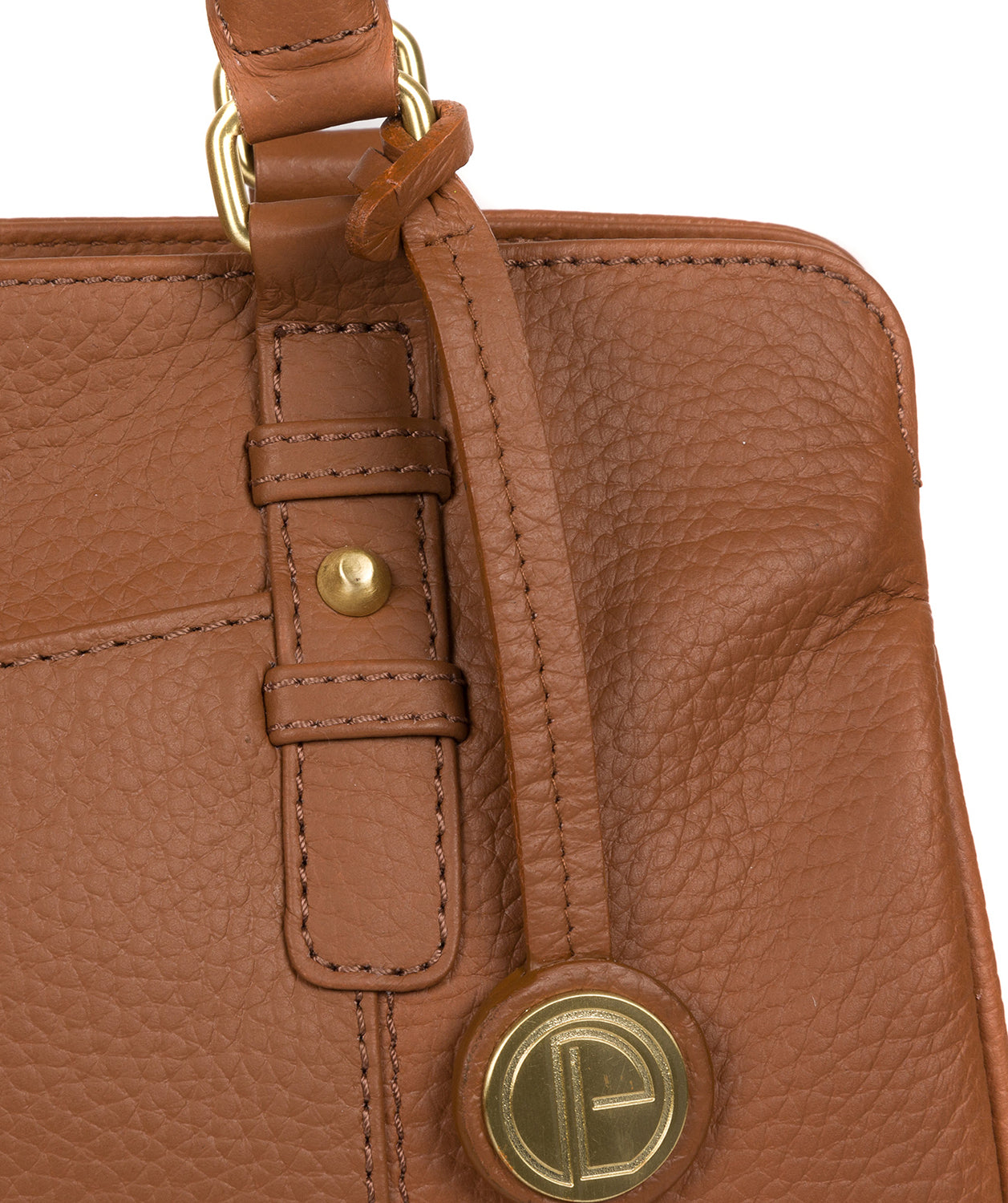 'Epworth' Tan Leather Handbag image 6