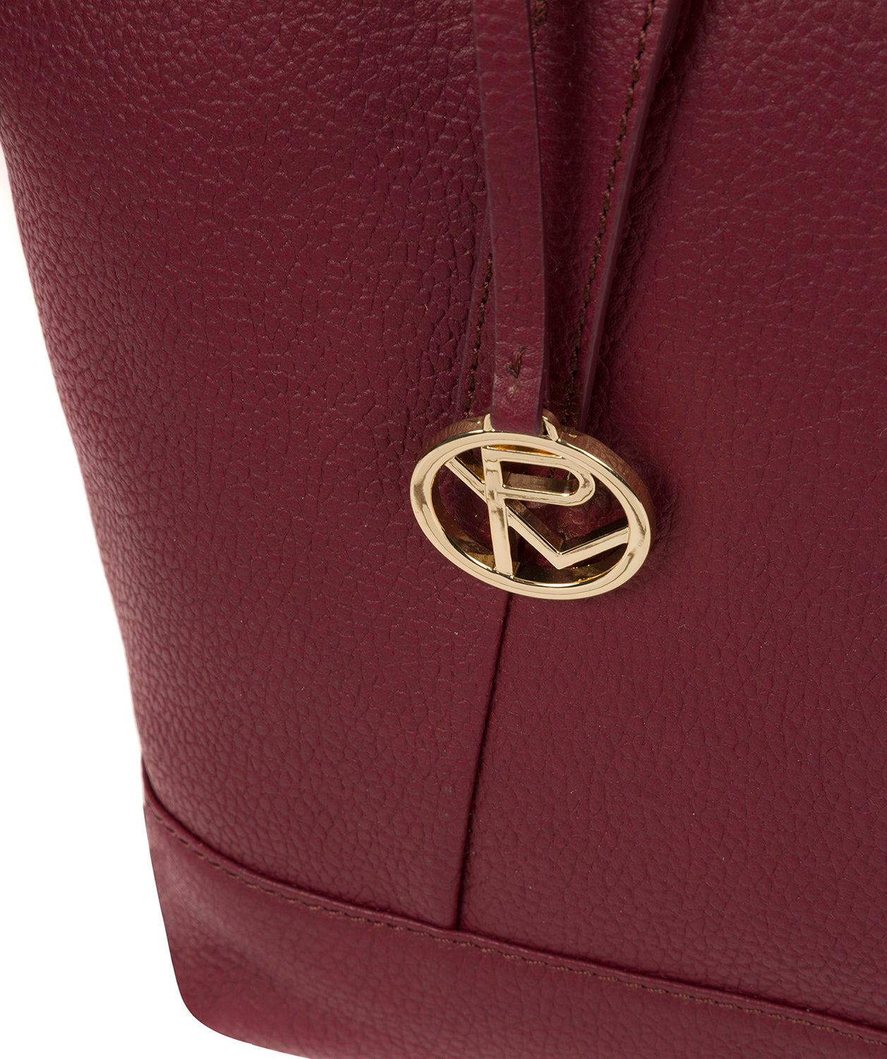 'Emily' Pomegranate Leather Tote Bag image 6