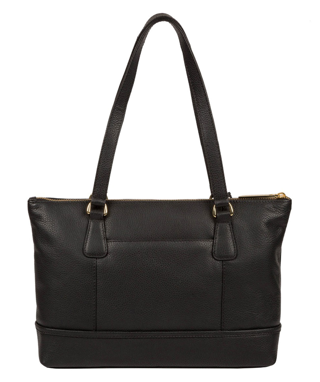 'Keira' Black Leather Handbag