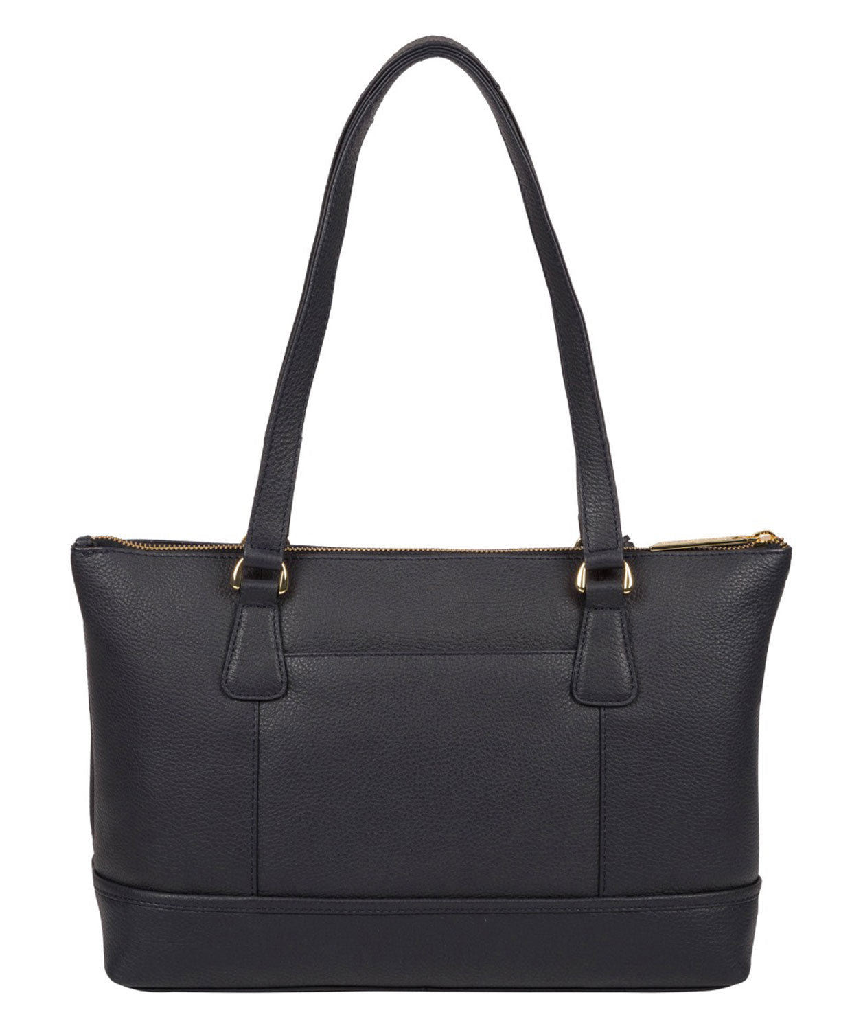 'Keira' Navy Leather Handbag