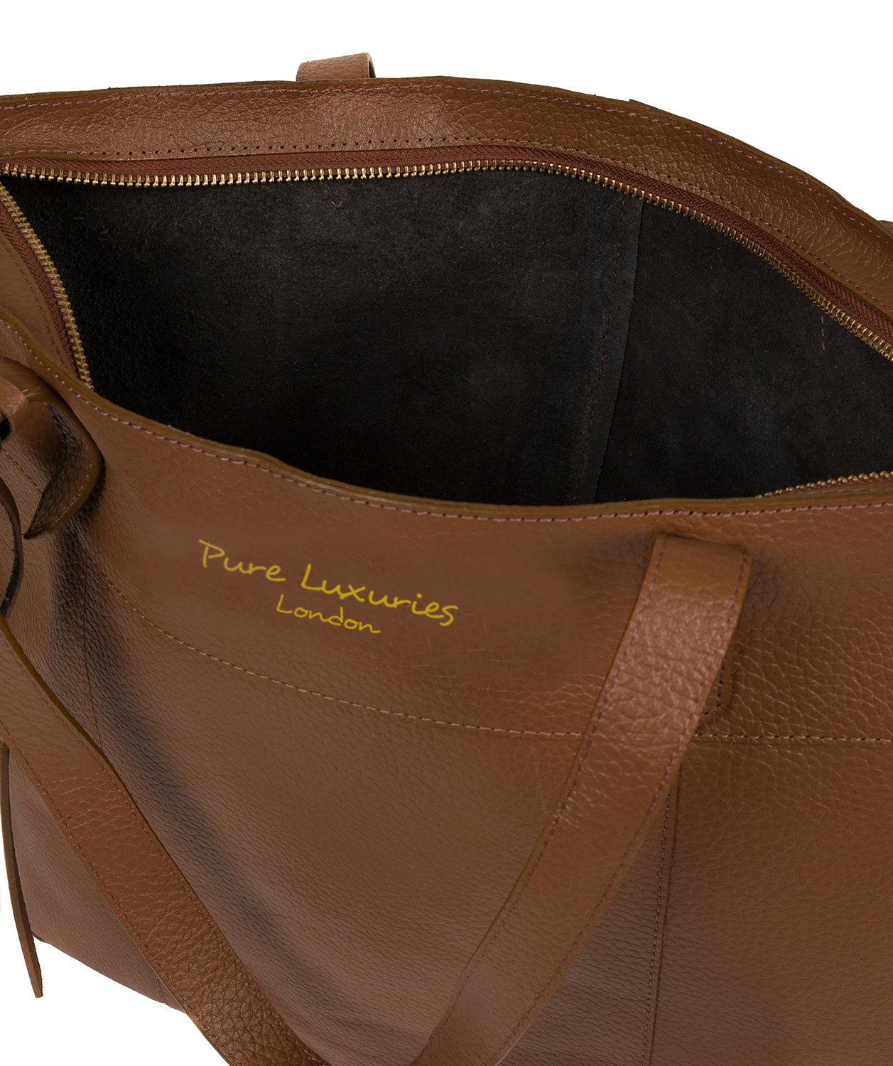 'Hampstead' Tan Leather Tote Bag