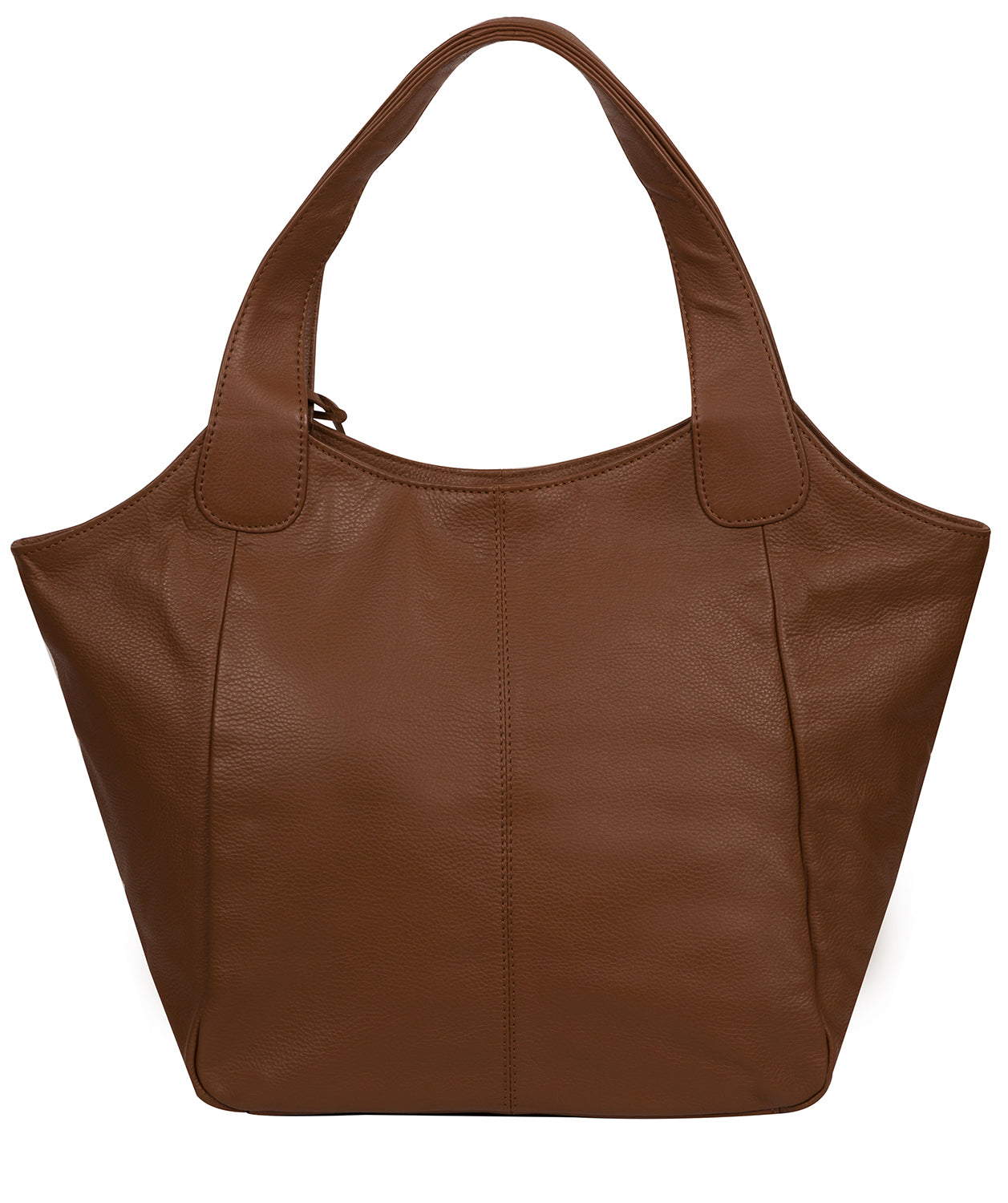 'Roxanne' Tan Leather Tote Bag