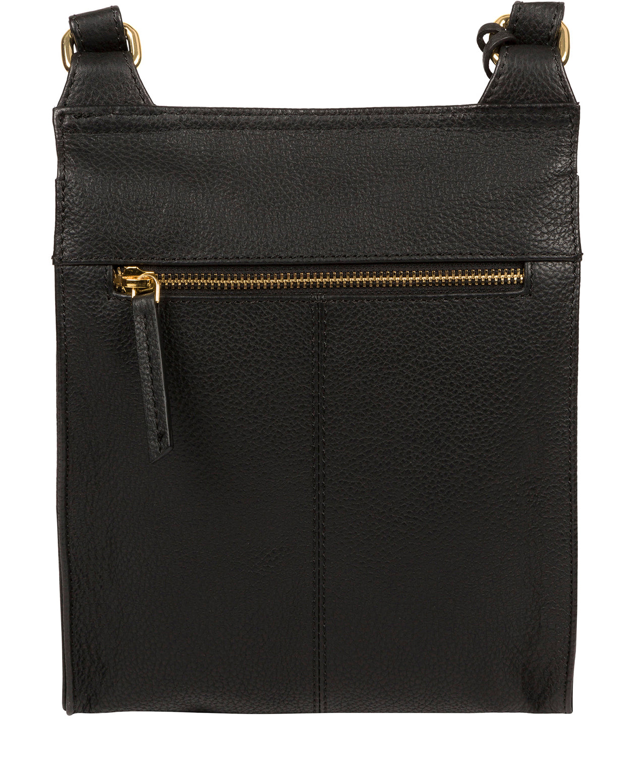 'Naomi' Black Leather Cross Body Bag image 3