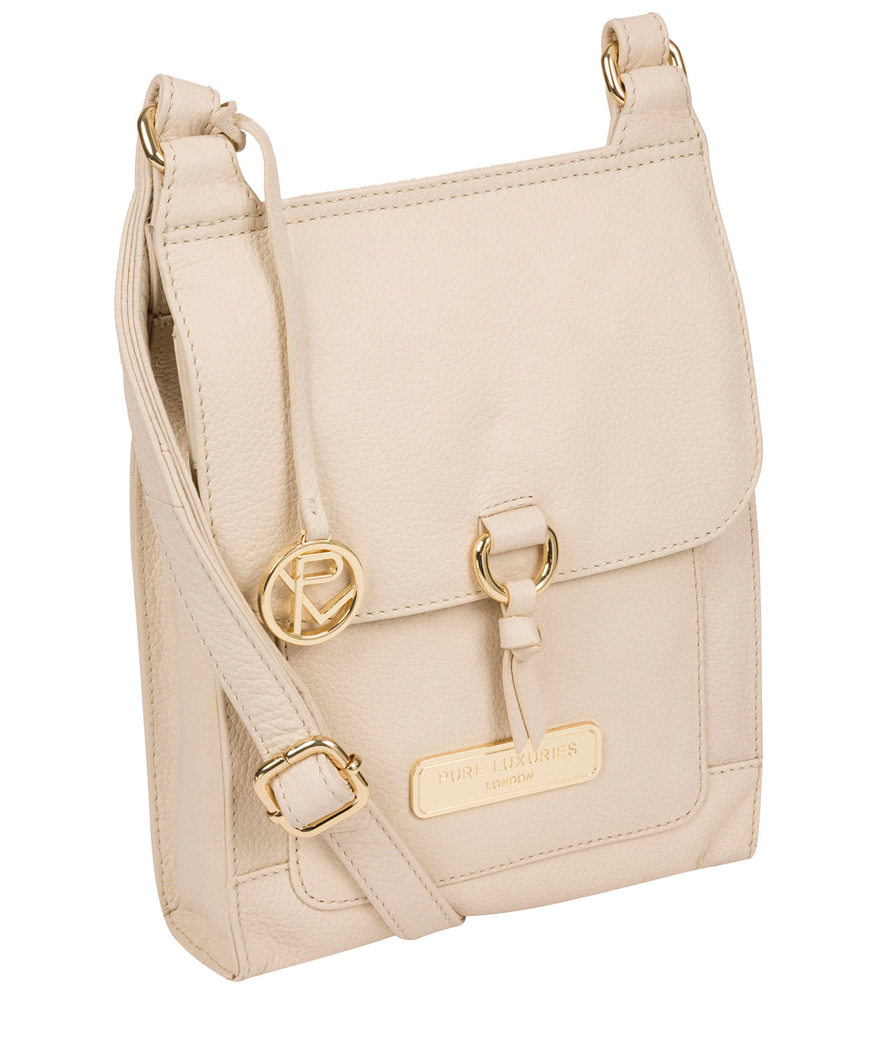 'Naomi' Frappe Leather Cross Body Bag image 5