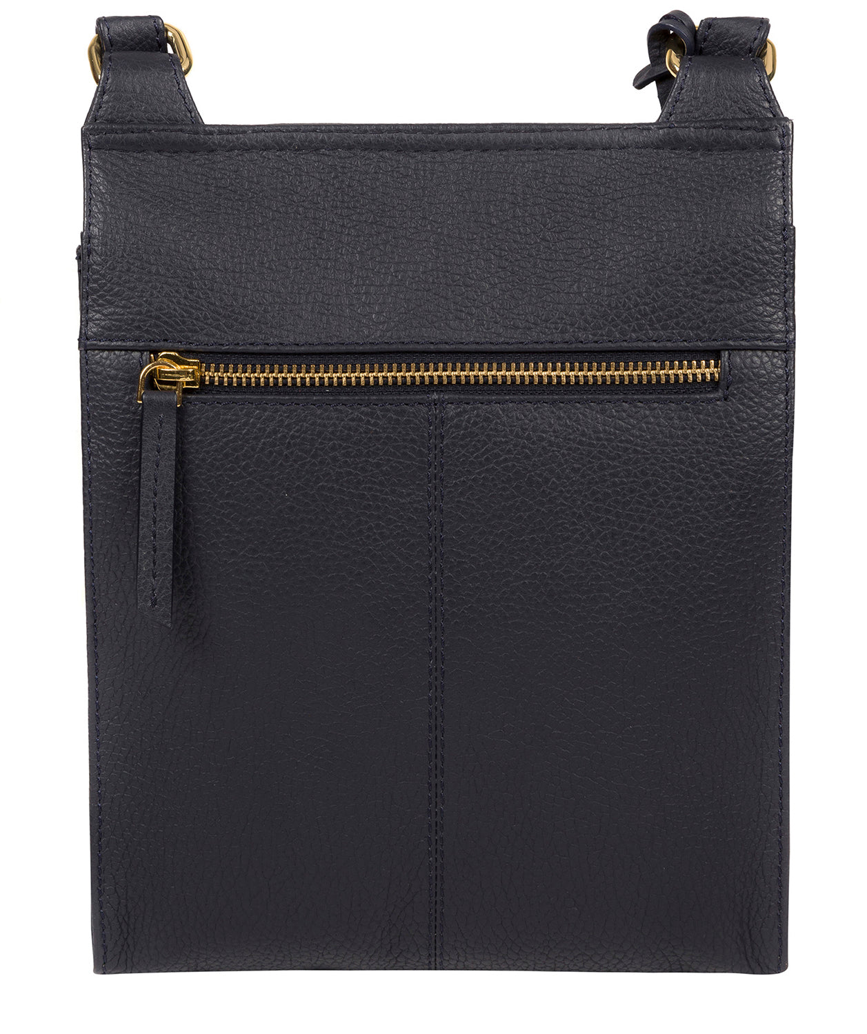 'Naomi' Navy Leather Cross Body Bag image 3