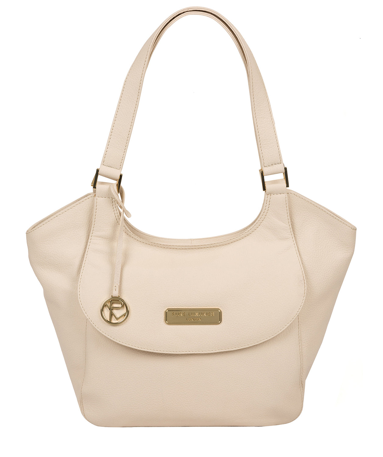 'Grace' Frappe Leather Tote Bag image 1