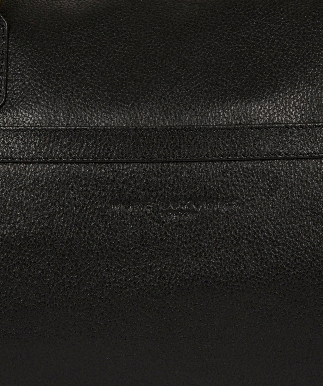 'Cargo' Black Leather Holdall image 6