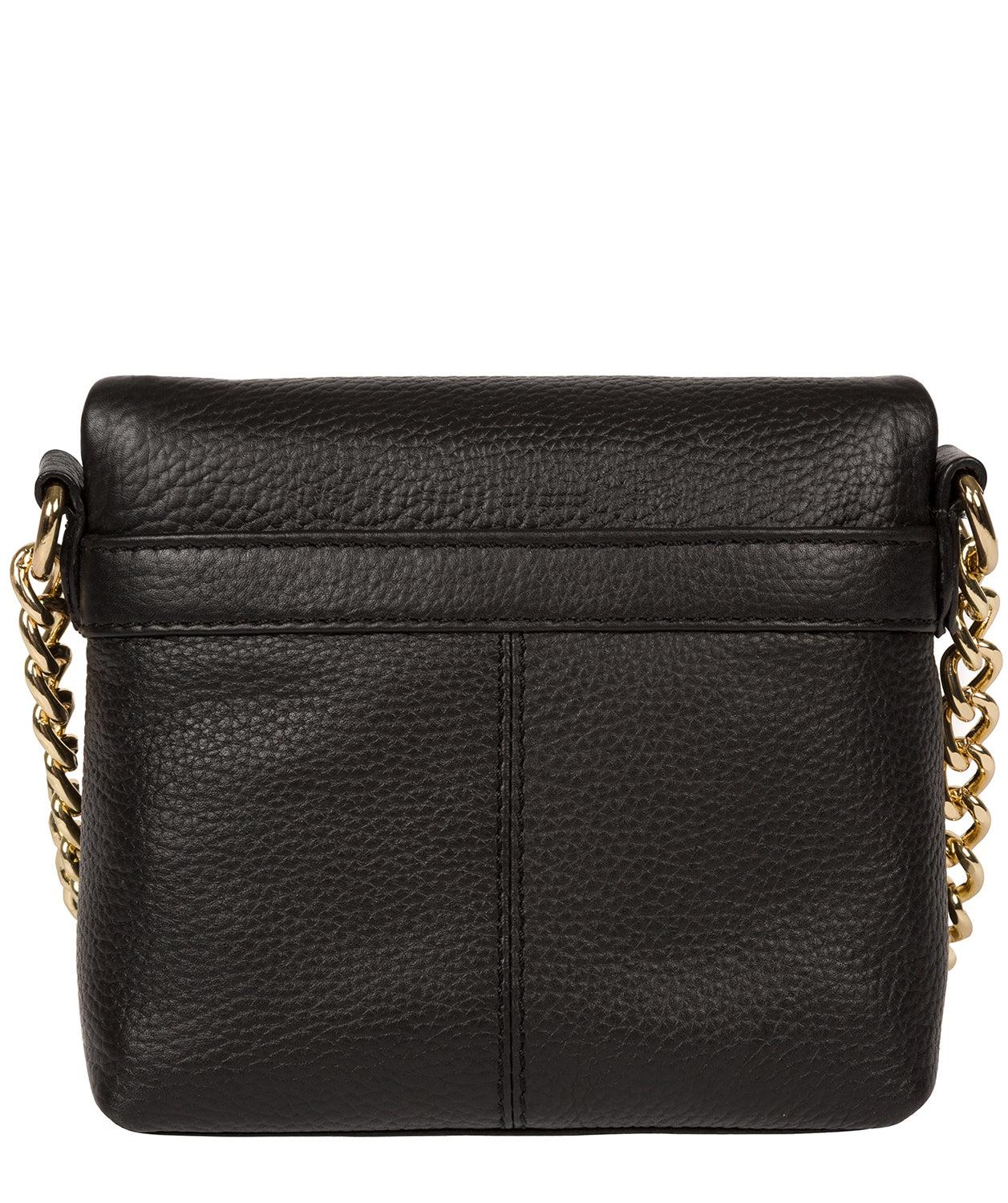 'Giselle' Black Leather Cross Body Bag image 3