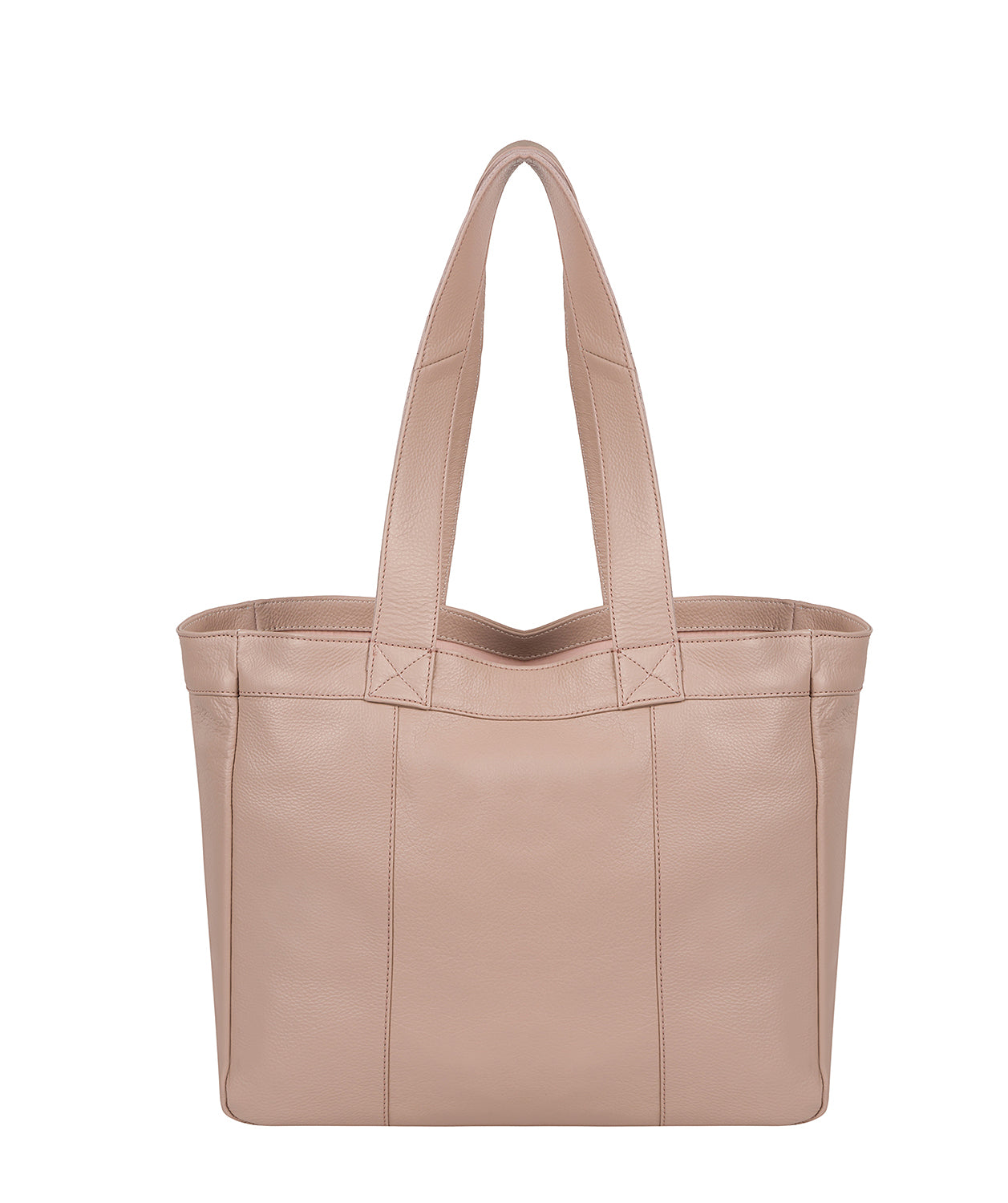 'Harlesden' Blush Pink Leather Tote Bag