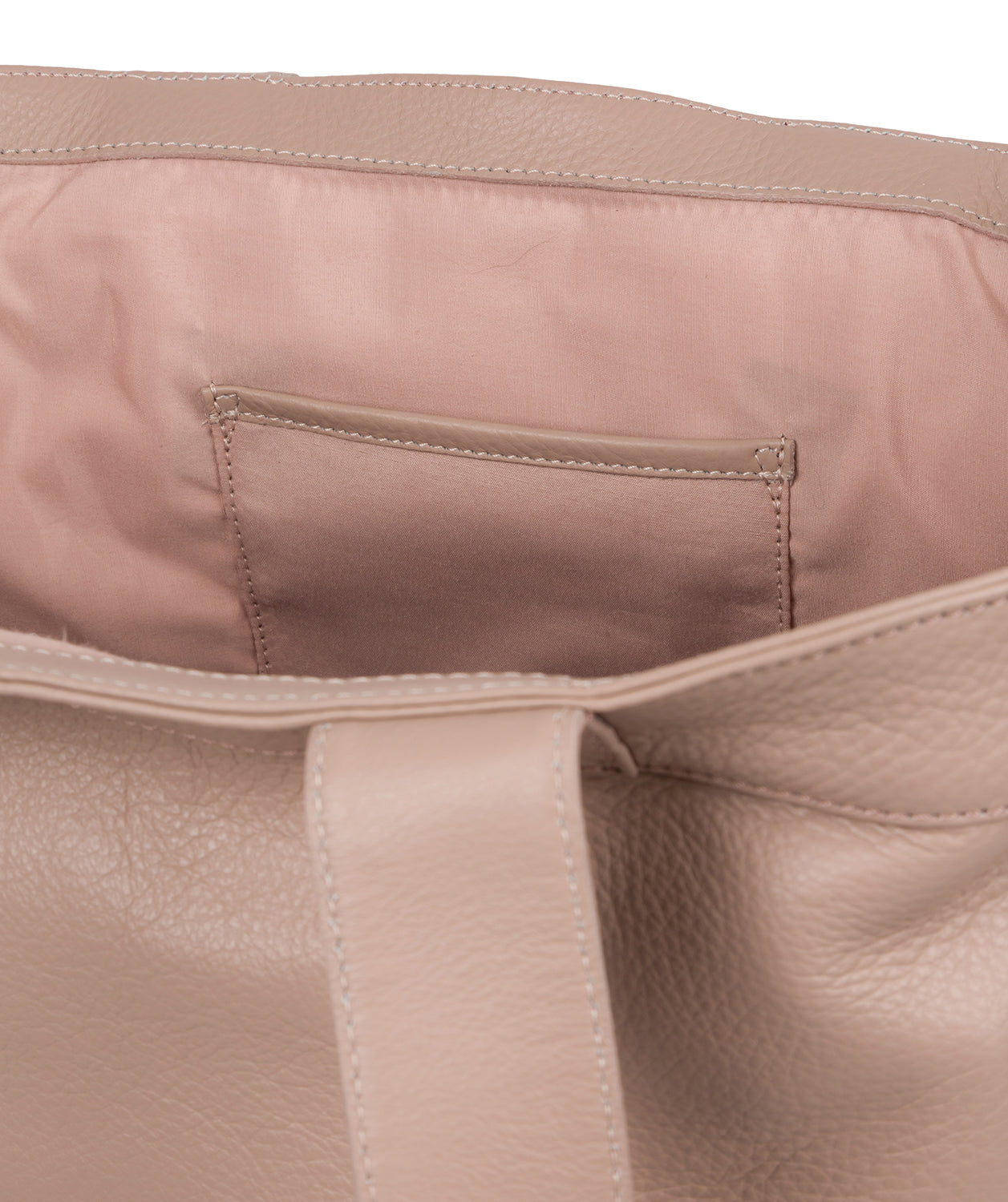 'Harlesden' Blush Pink Leather Tote Bag