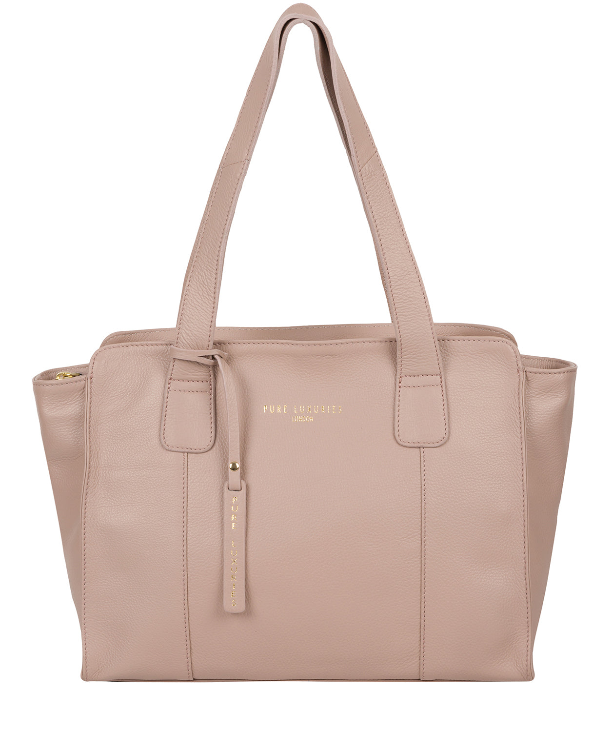 'Homerton' Blush Pink Leather Handbag