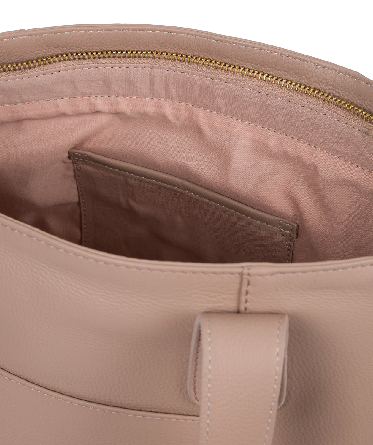 'Homerton' Blush Pink Leather Handbag