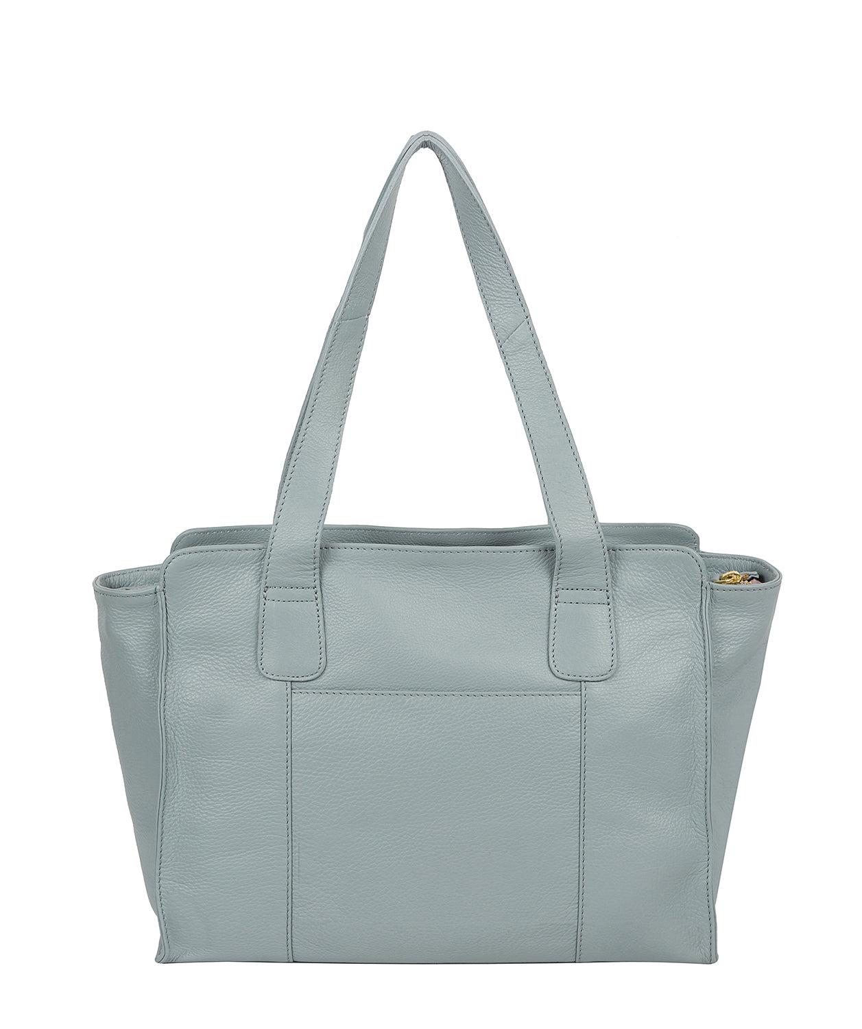 'Homerton' Cashmere Blue Leather Handbag