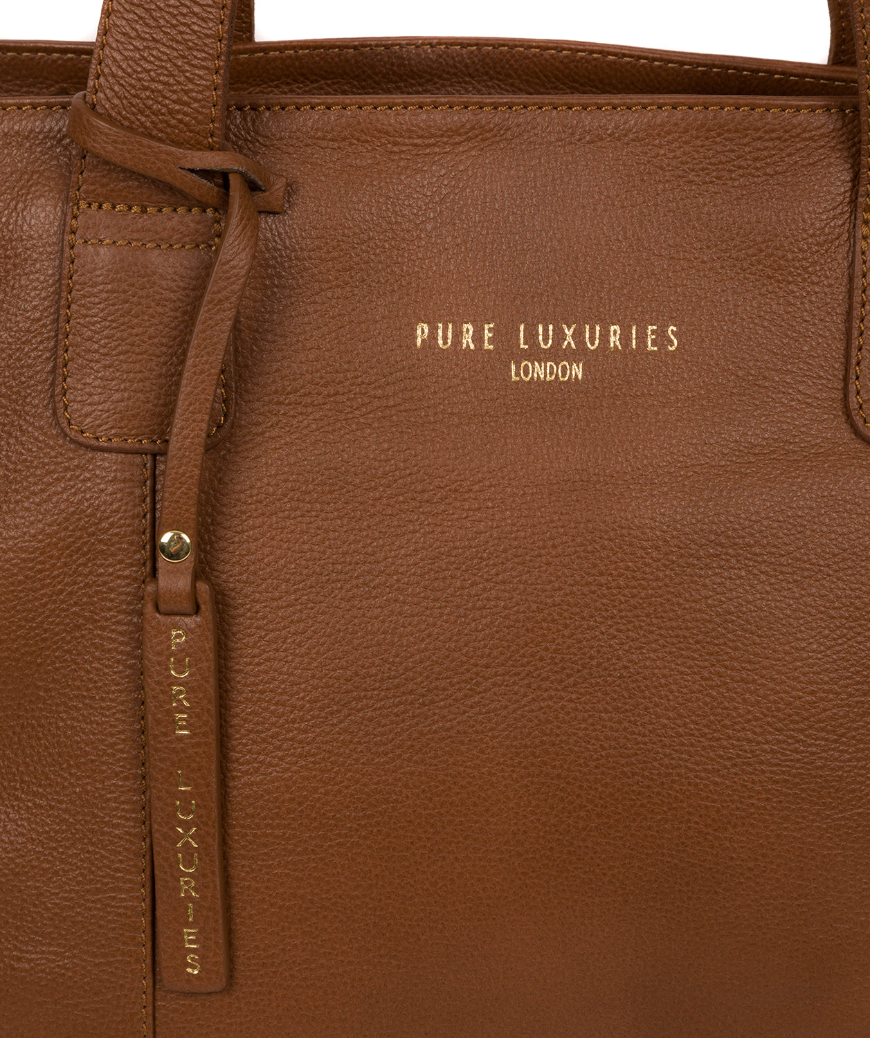 'Homerton' Saddle Tan Leather Handbag