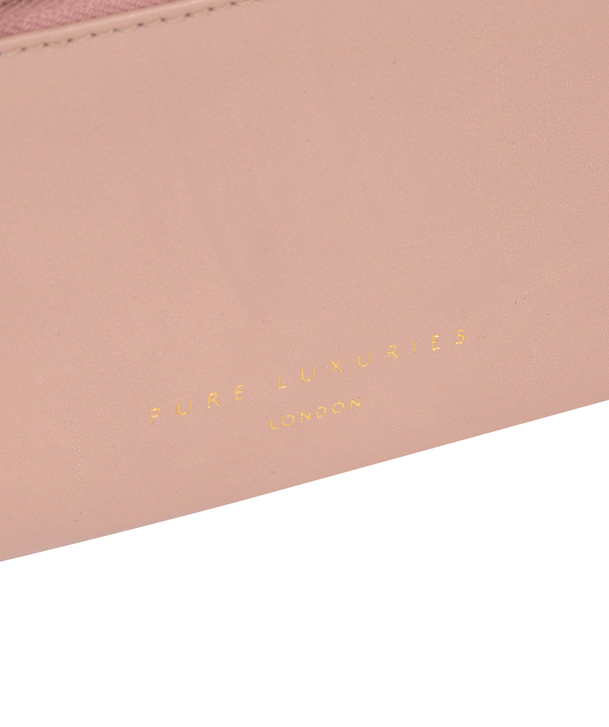 'Morden' Blush Pink Leather Coin Purse